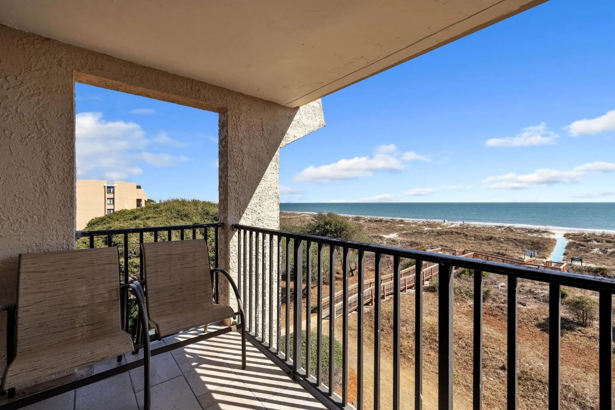 Patio in Seawatch at Island Club