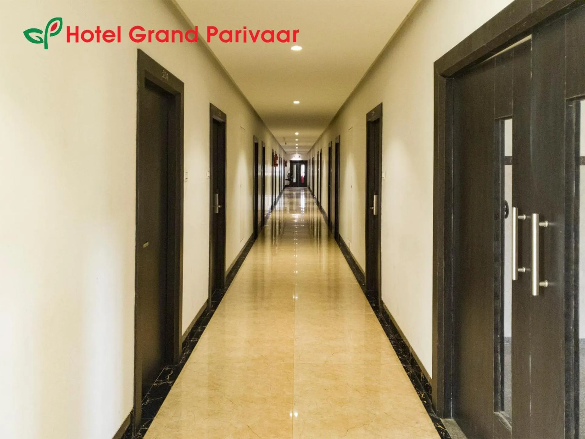Lobby or reception in Hotel Grand Parivaar