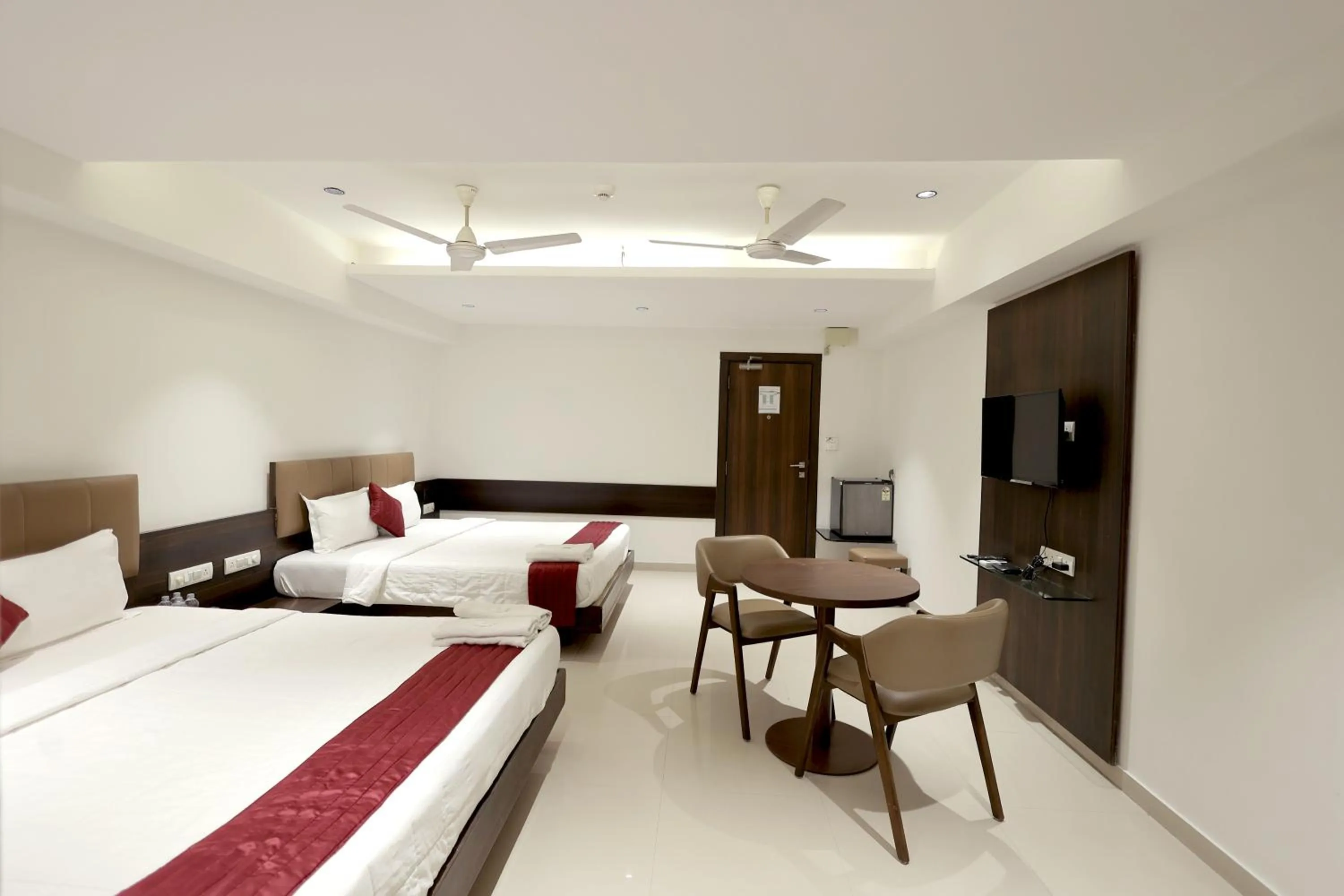 Bed in Hotel Shagun, Piplod City Centre Surat