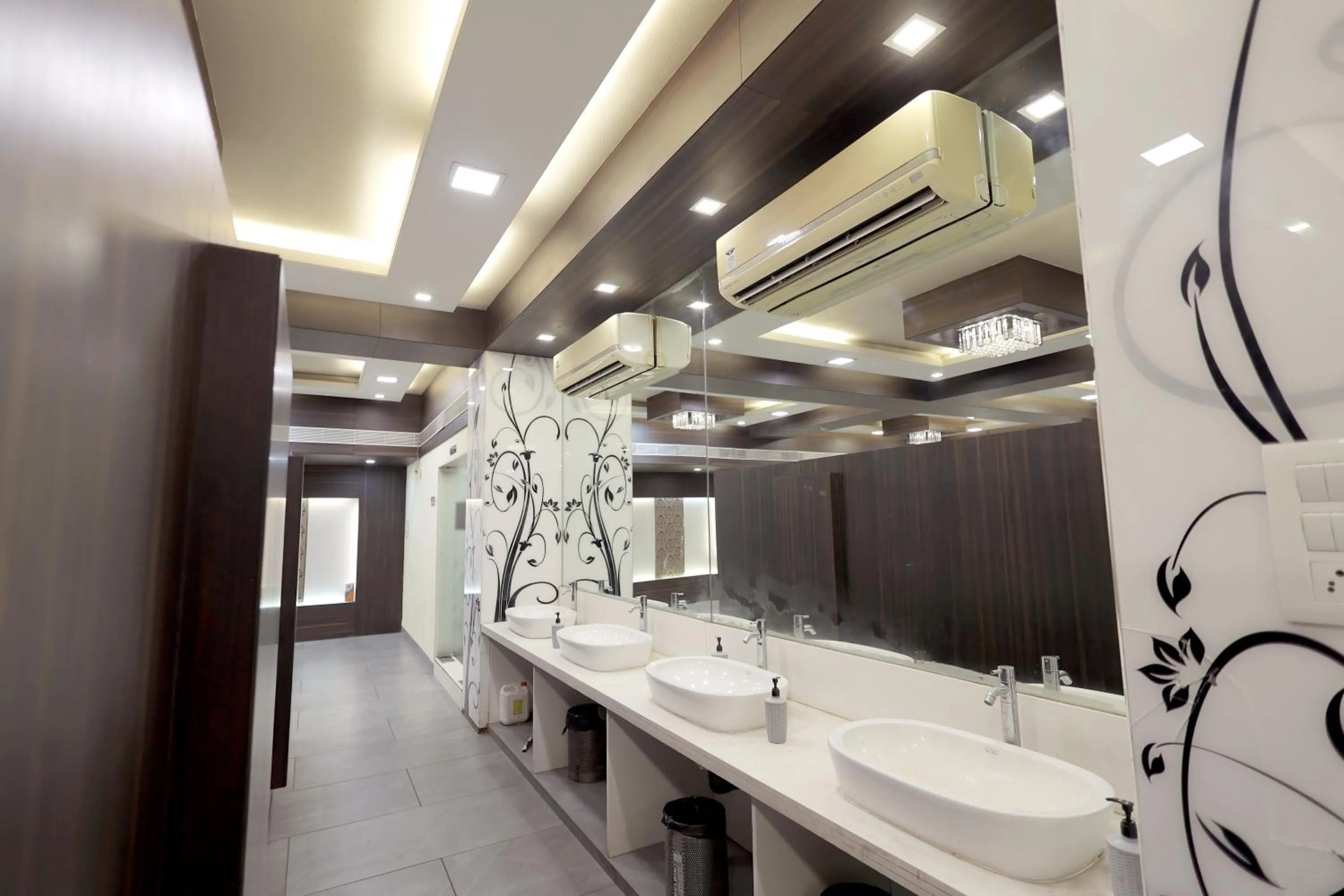 Bathroom in Hotel Shagun, Piplod City Centre Surat