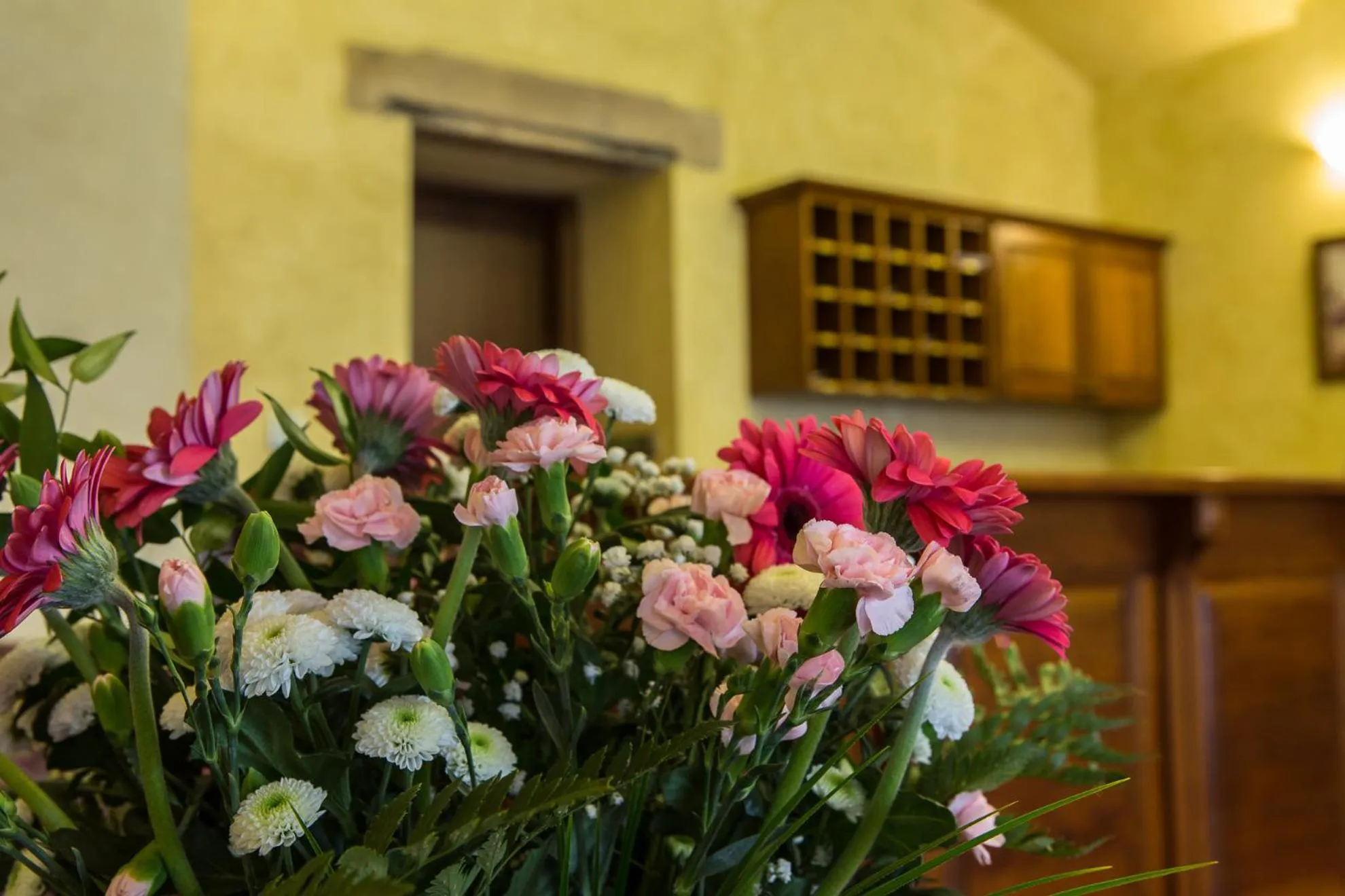 Lobby or reception in Hotel Rous