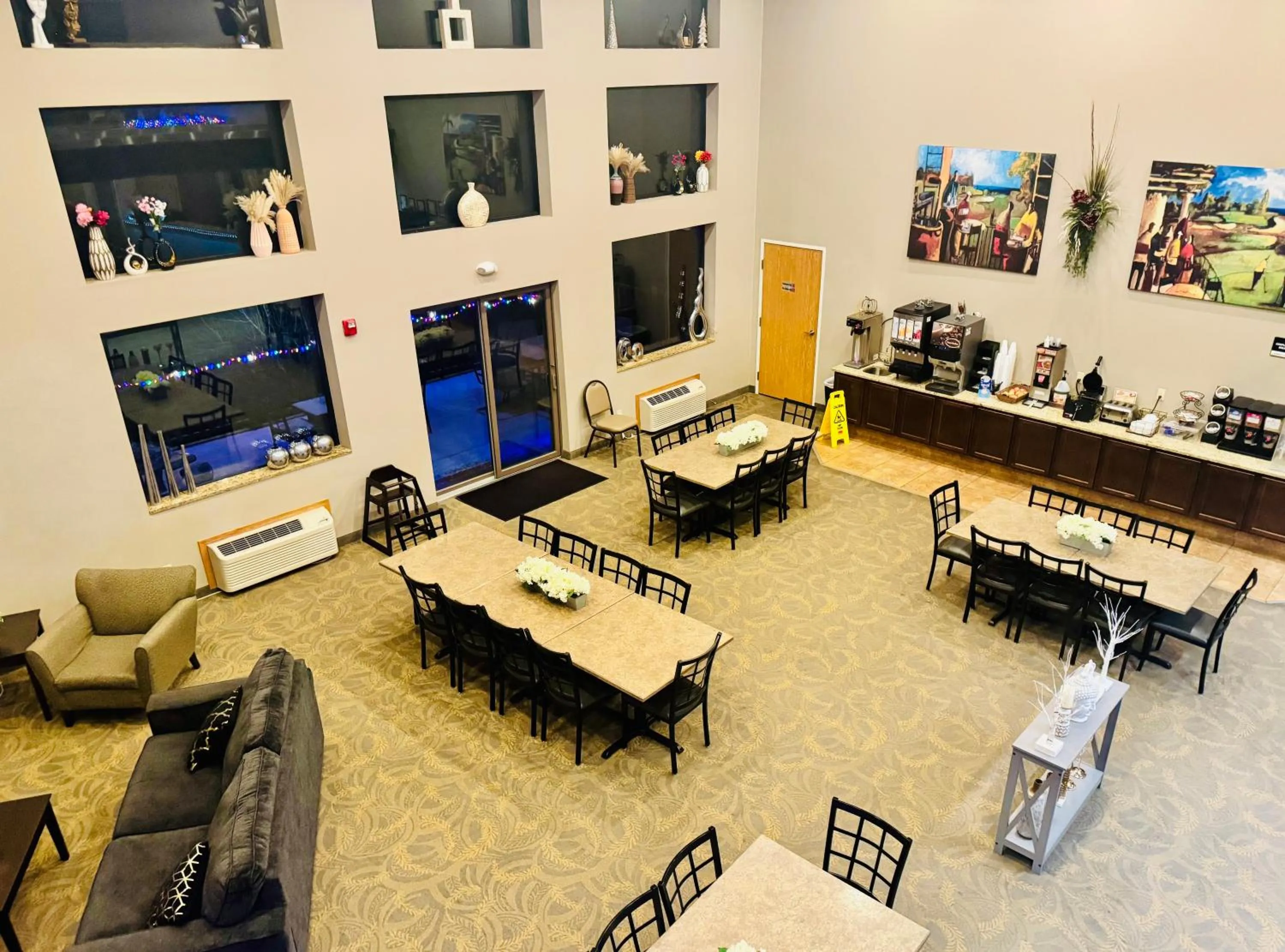 Decorative detail in Qube Hotel - Polk City