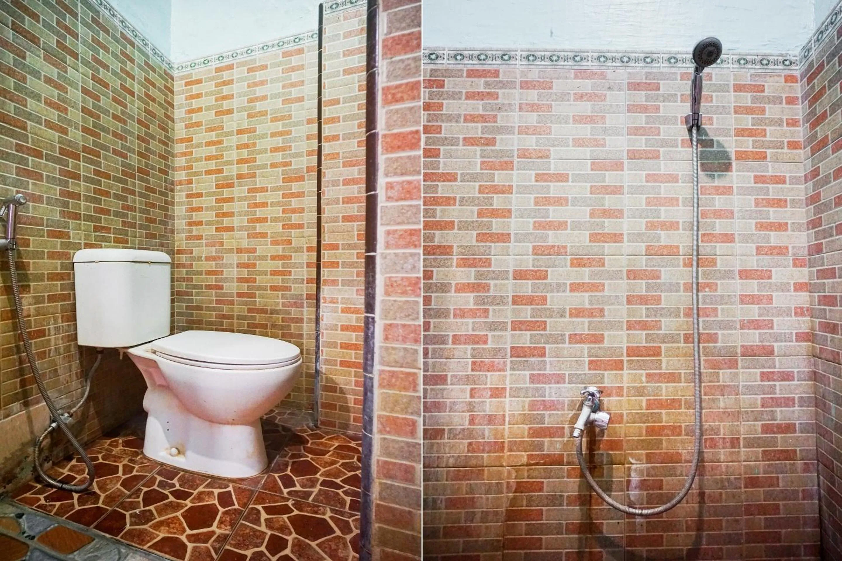 Bathroom in Hotel O Home Stay Kembar Syariah