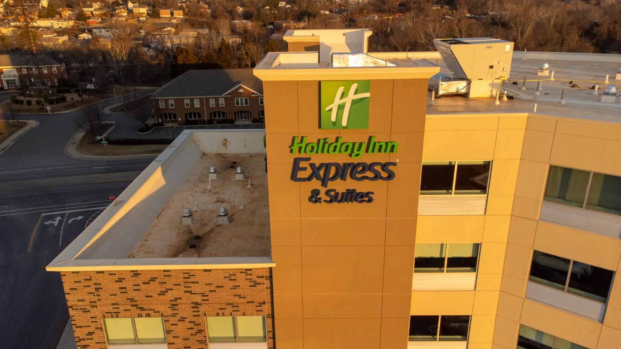 Property logo or sign in Holiday Inn Express & Suites Charlottesville by IHG