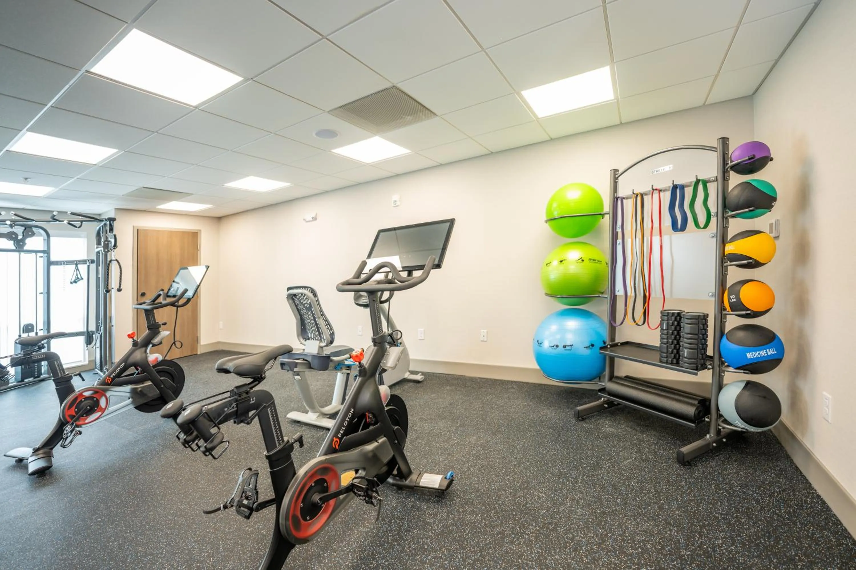 Fitness centre/facilities in Holiday Inn Express & Suites Charlottesville by IHG