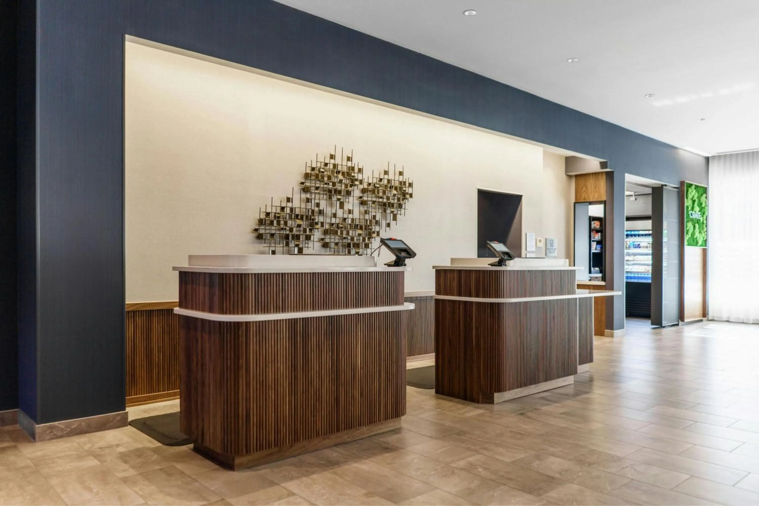 Lobby or reception in Courtyard by Marriott Indianapolis Fishers