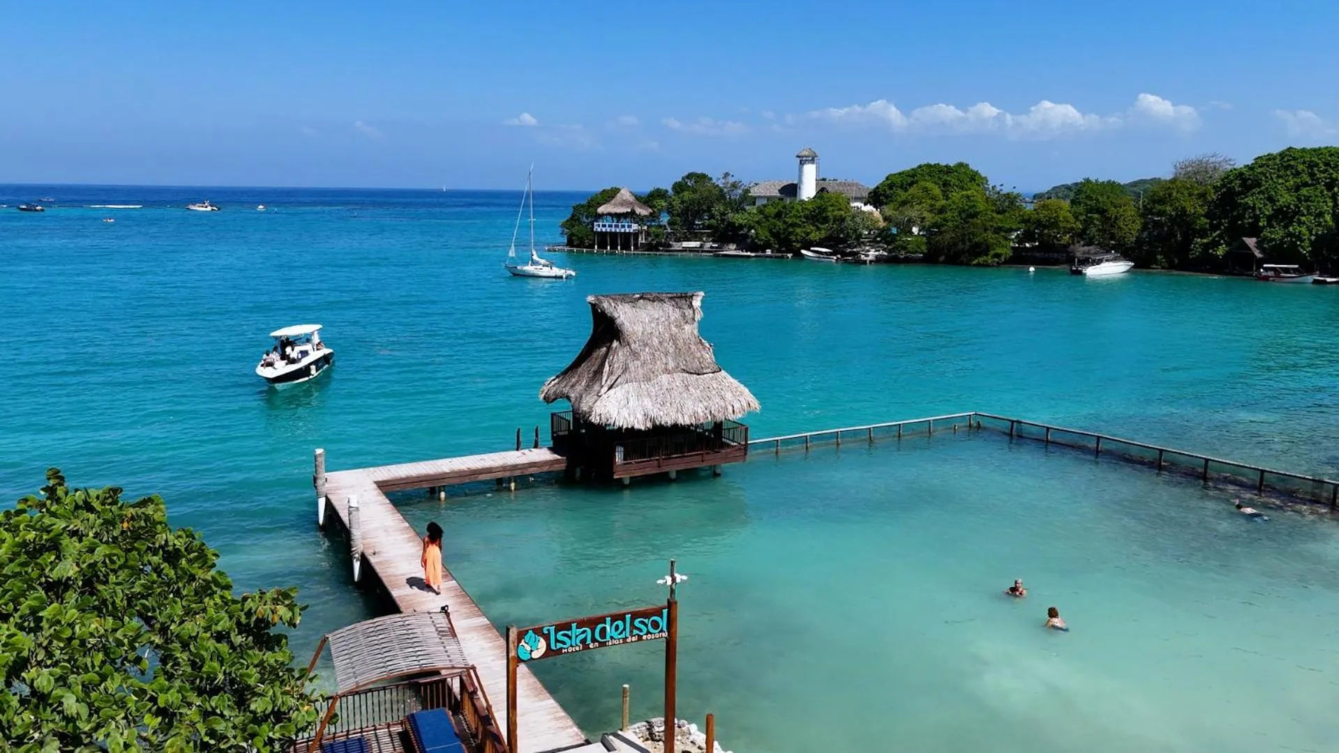 Bird's eye view in Hotel Isla del Sol