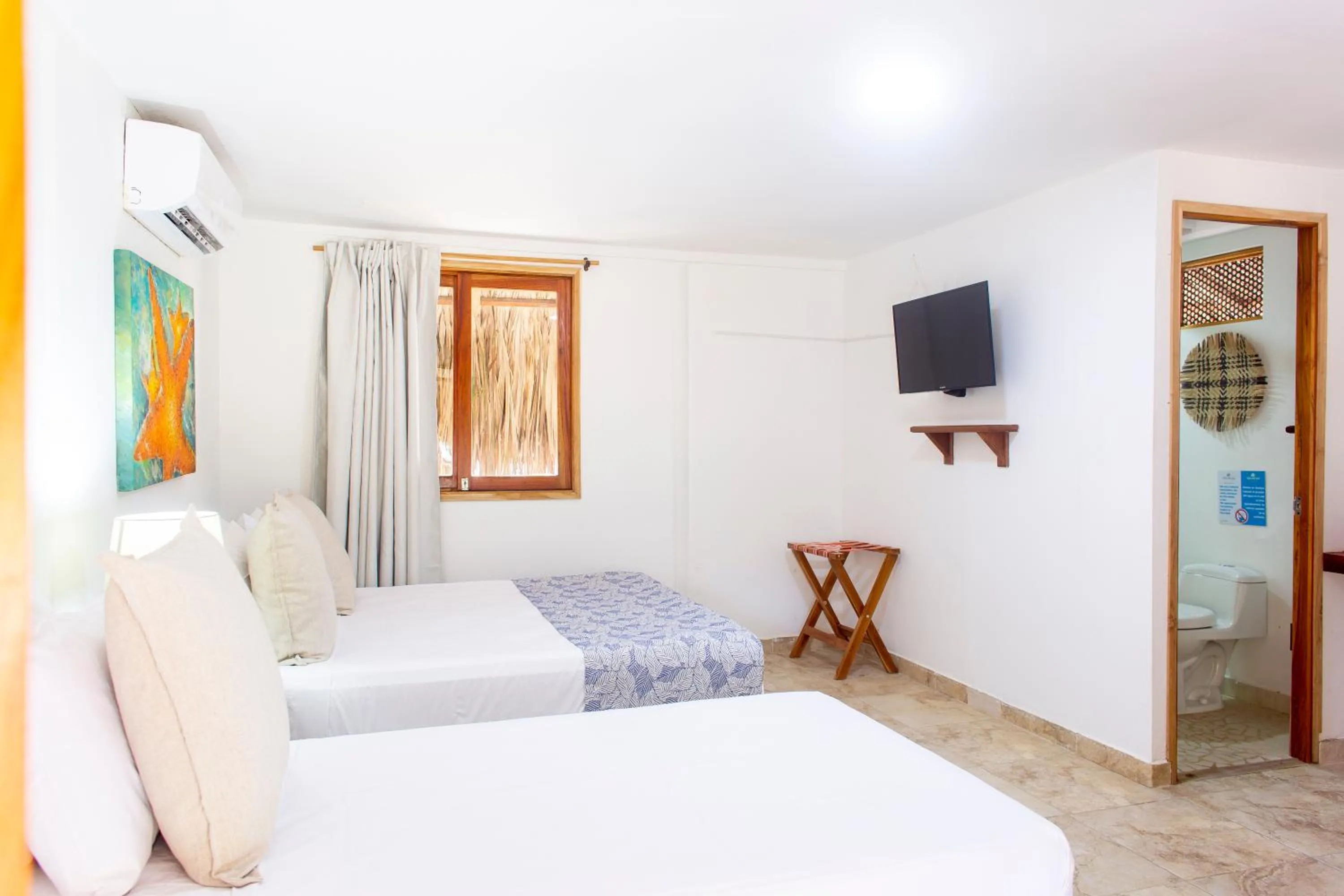 Bed in Hotel Isla del Sol