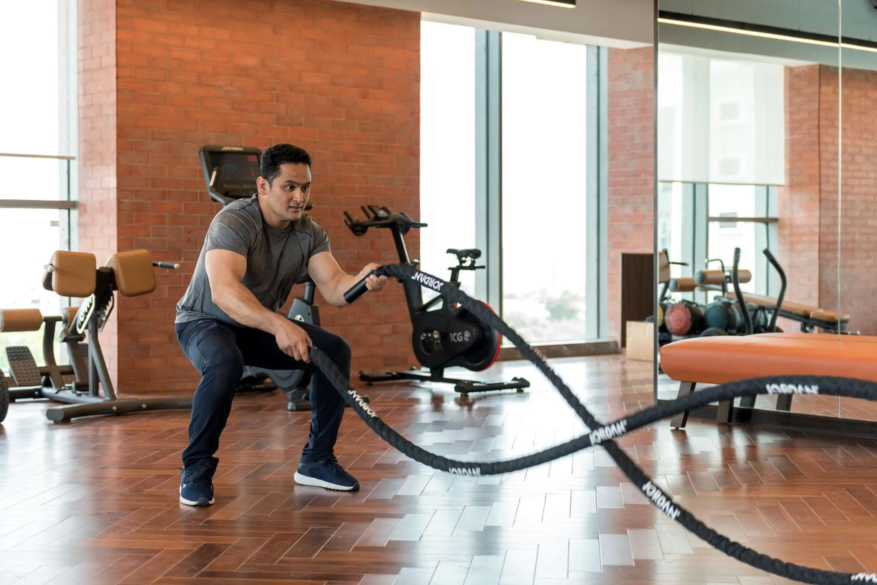 Fitness centre/facilities in Radisson Blu Hotel & Spa, Nashik