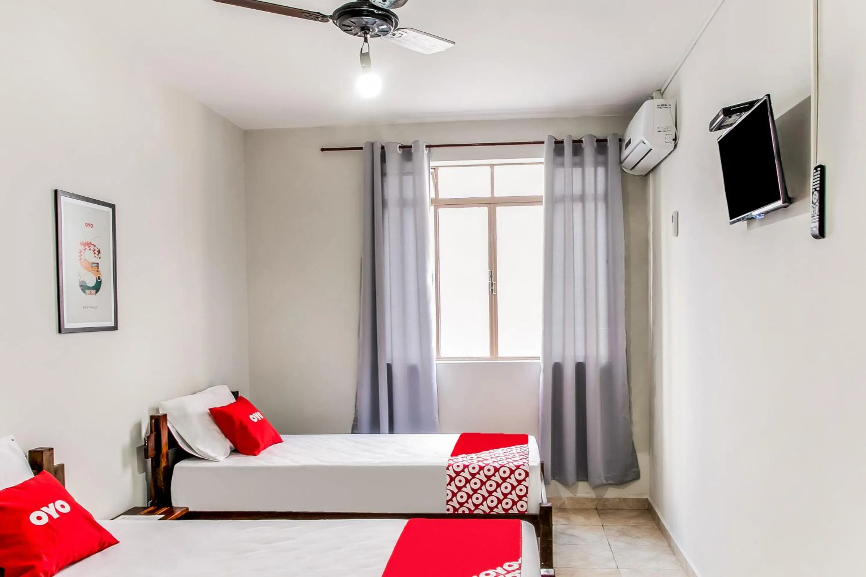 Bedroom in OYO Hotel Nobrega Aeroporto de Congonhas, São Paulo