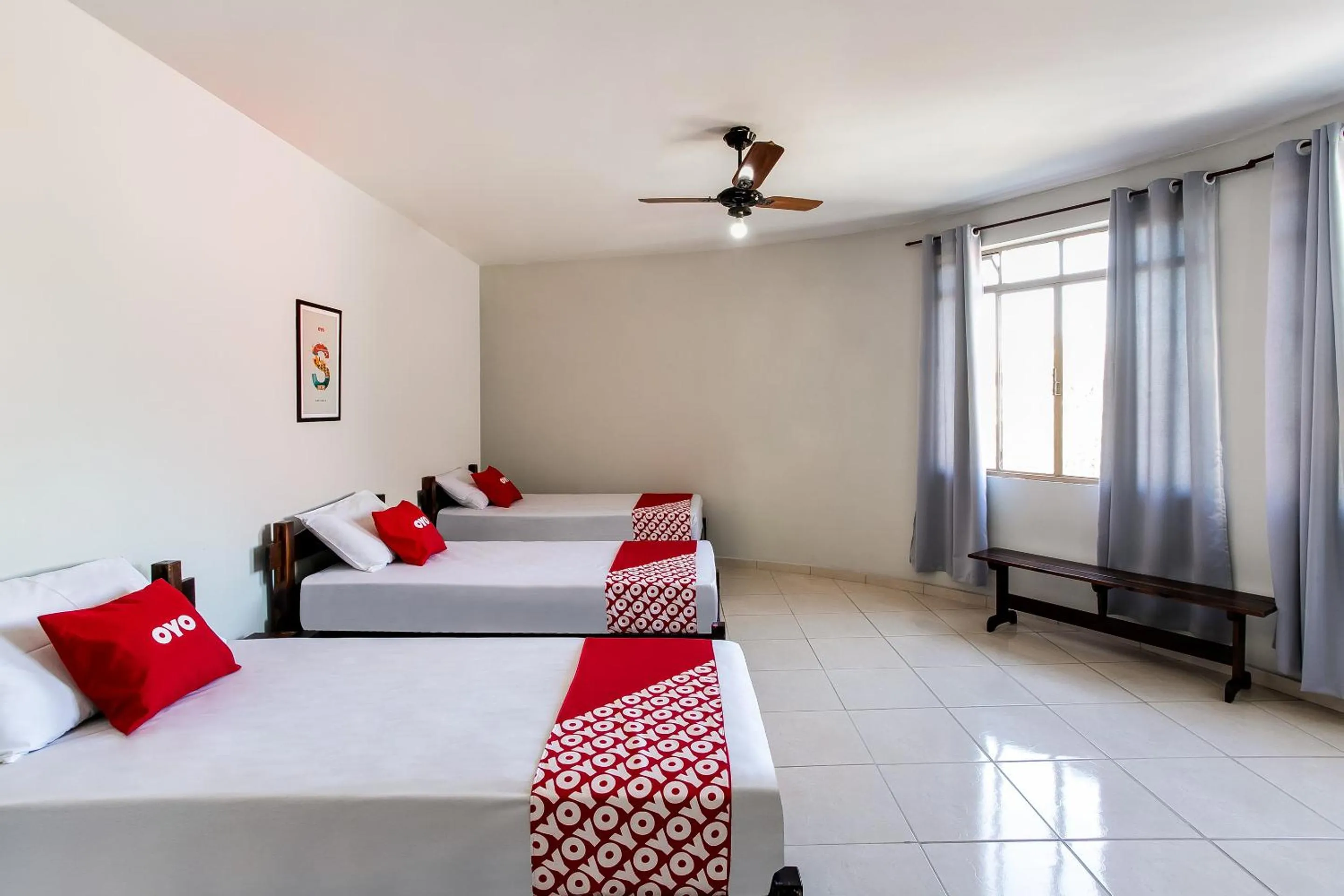 Bedroom in OYO Hotel Nobrega Aeroporto de Congonhas, São Paulo