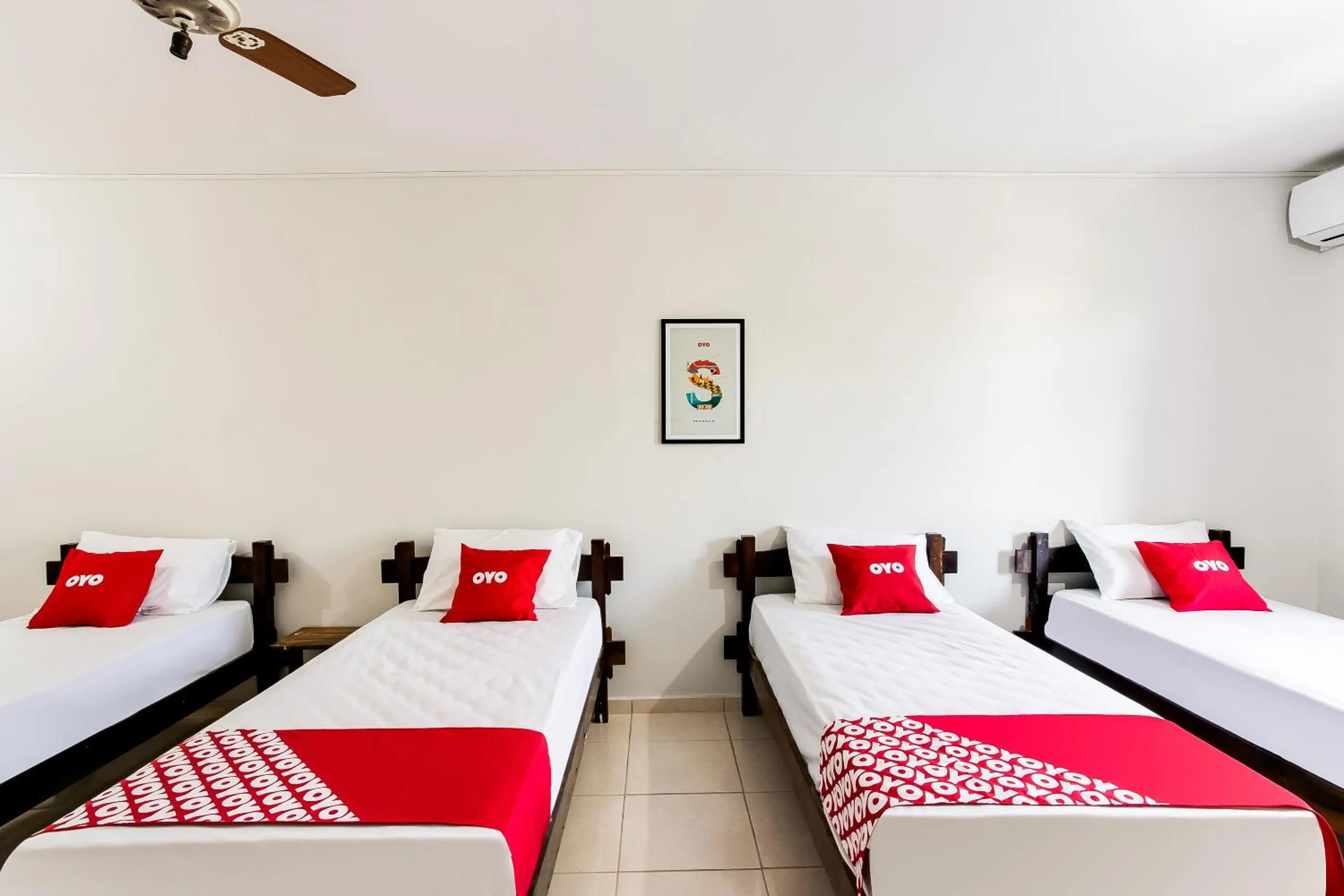 Bedroom in OYO Hotel Nobrega Aeroporto de Congonhas, São Paulo