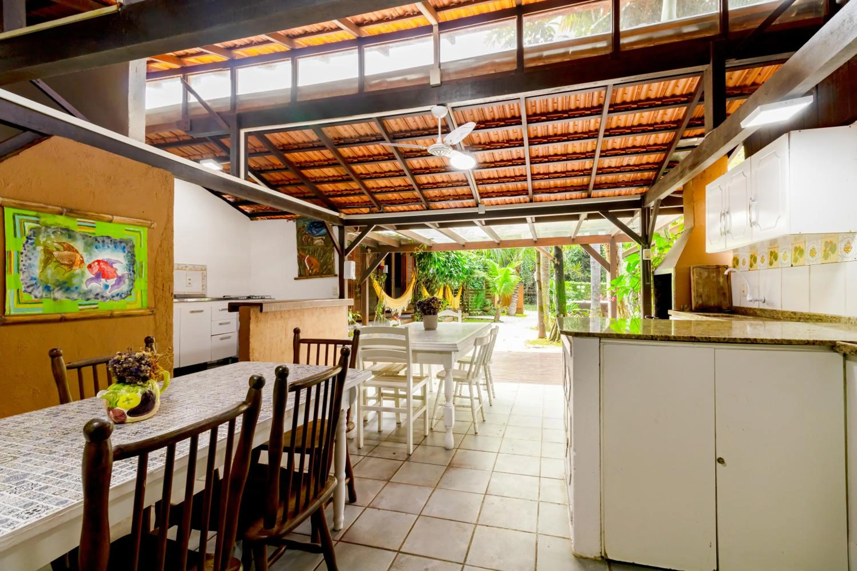 Patio in Pousada Don Pablo