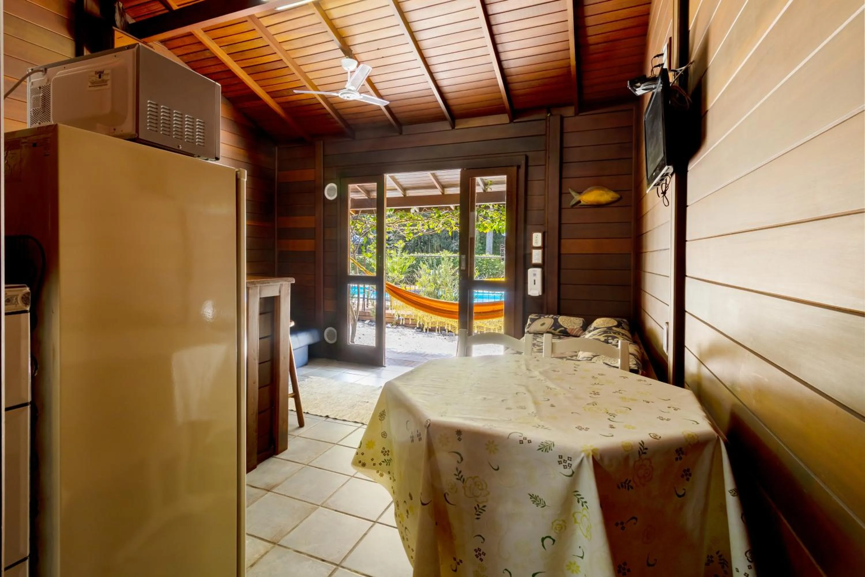 Pool view in Pousada Don Pablo