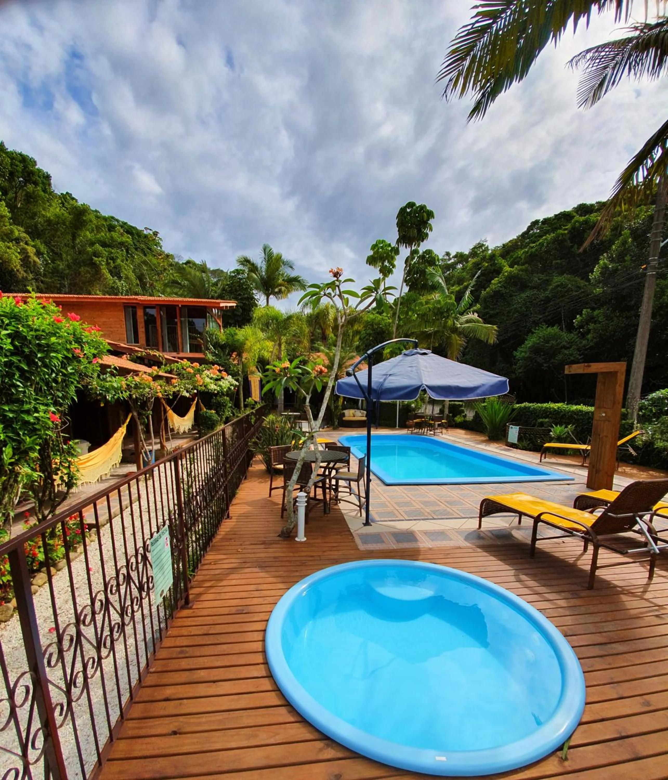 Patio in Pousada Don Pablo