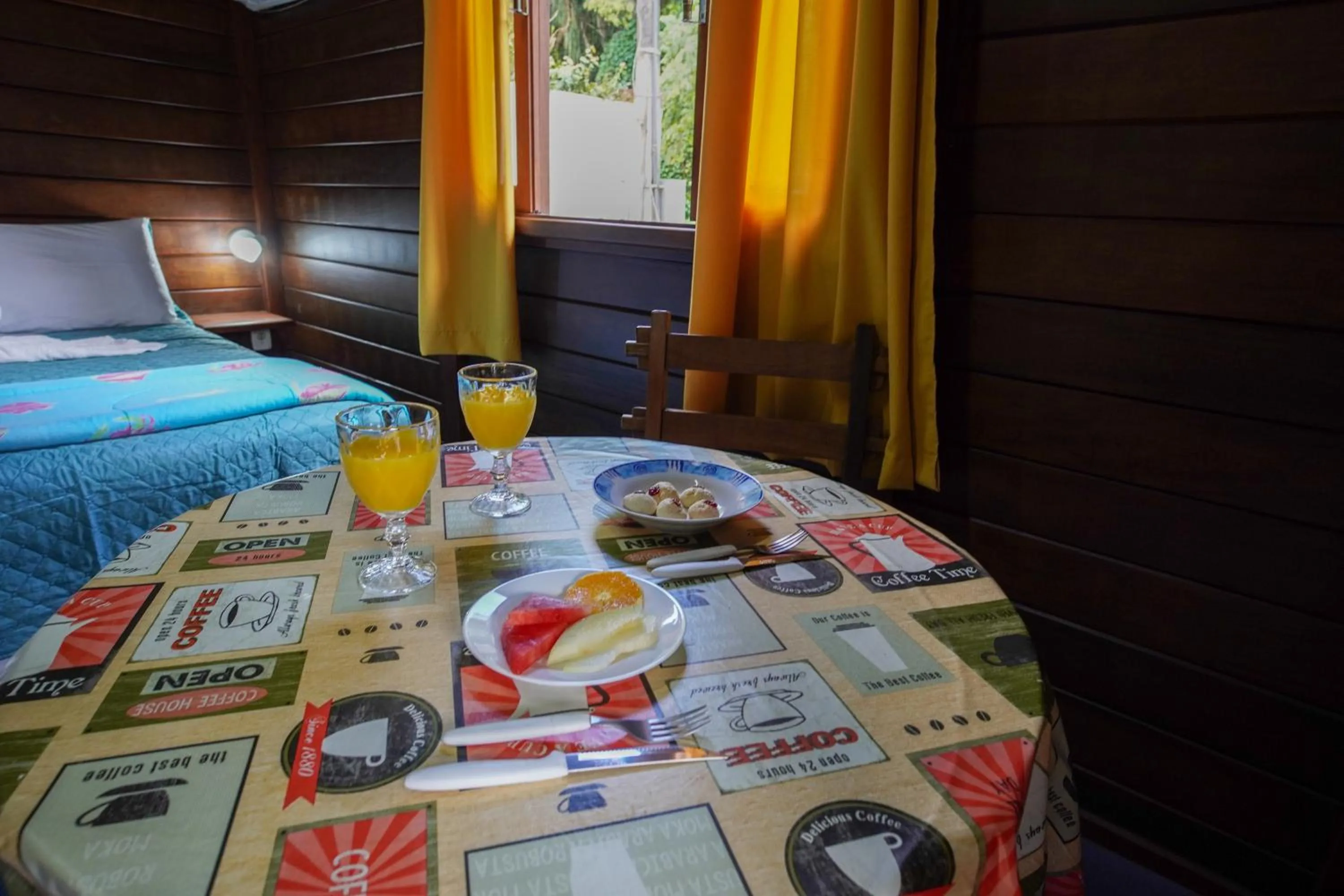 Food and drinks, Bed in Pousada Don Pablo