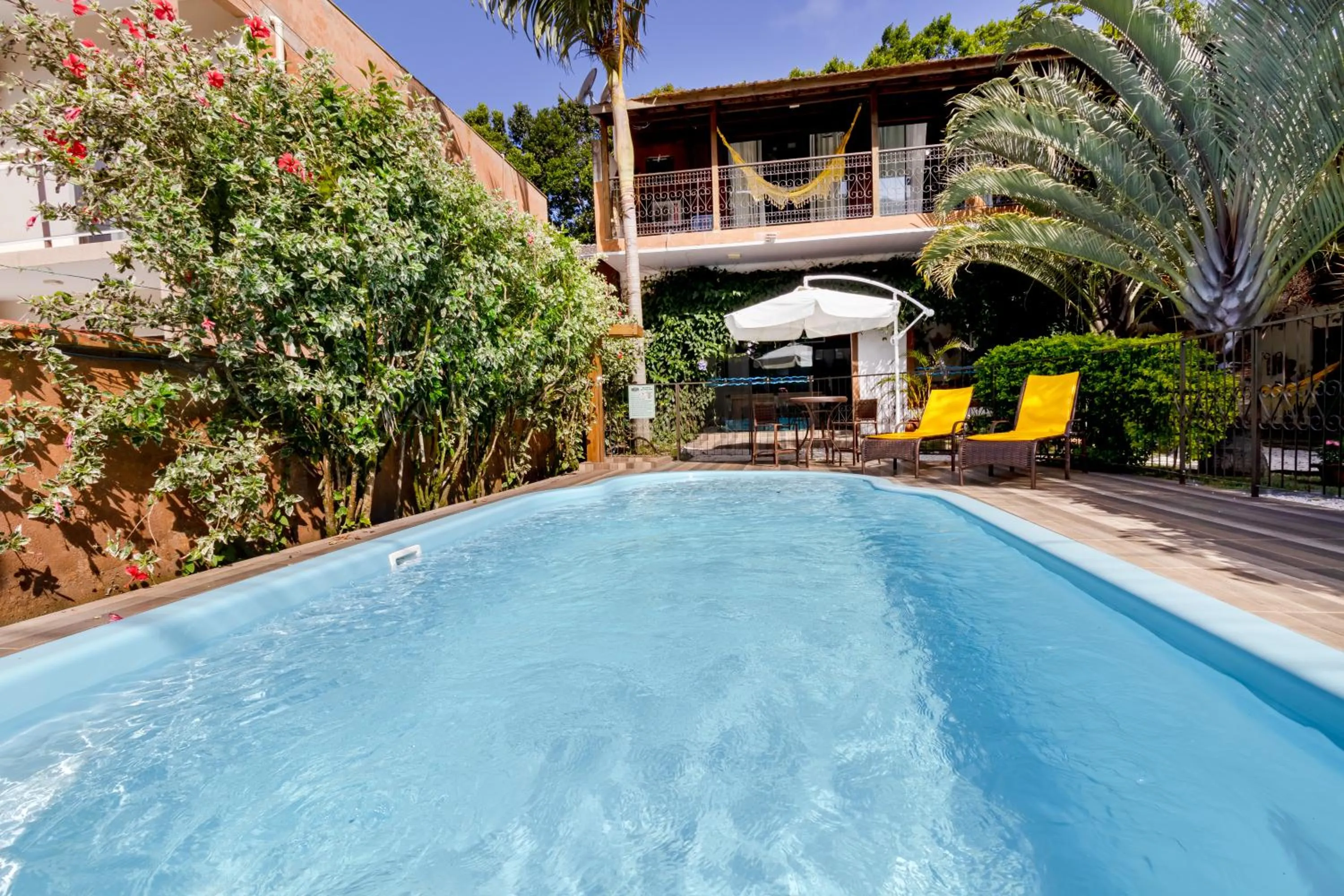 Garden view in Pousada Don Pablo