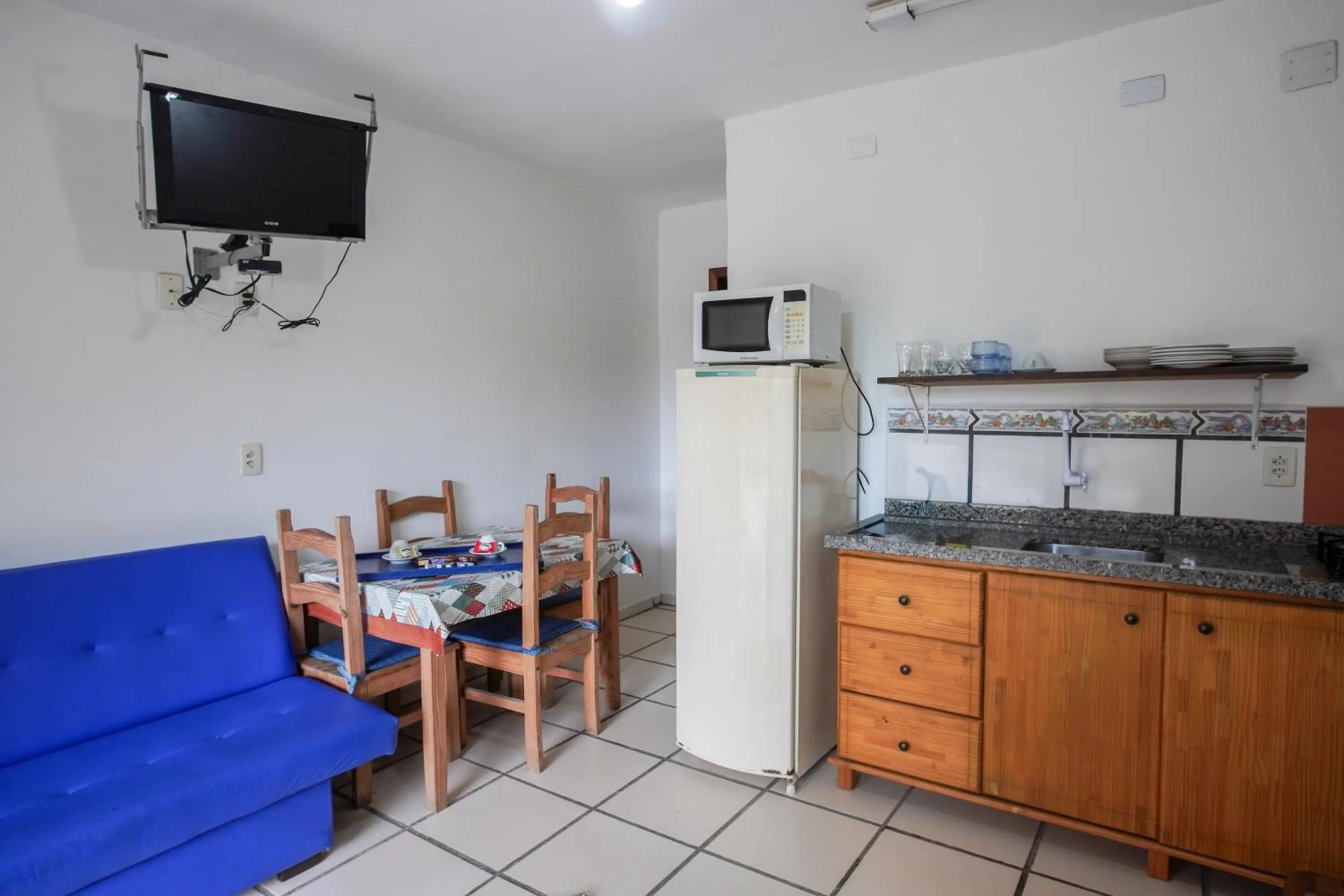 Kitchen or kitchenette in Pousada Don Pablo