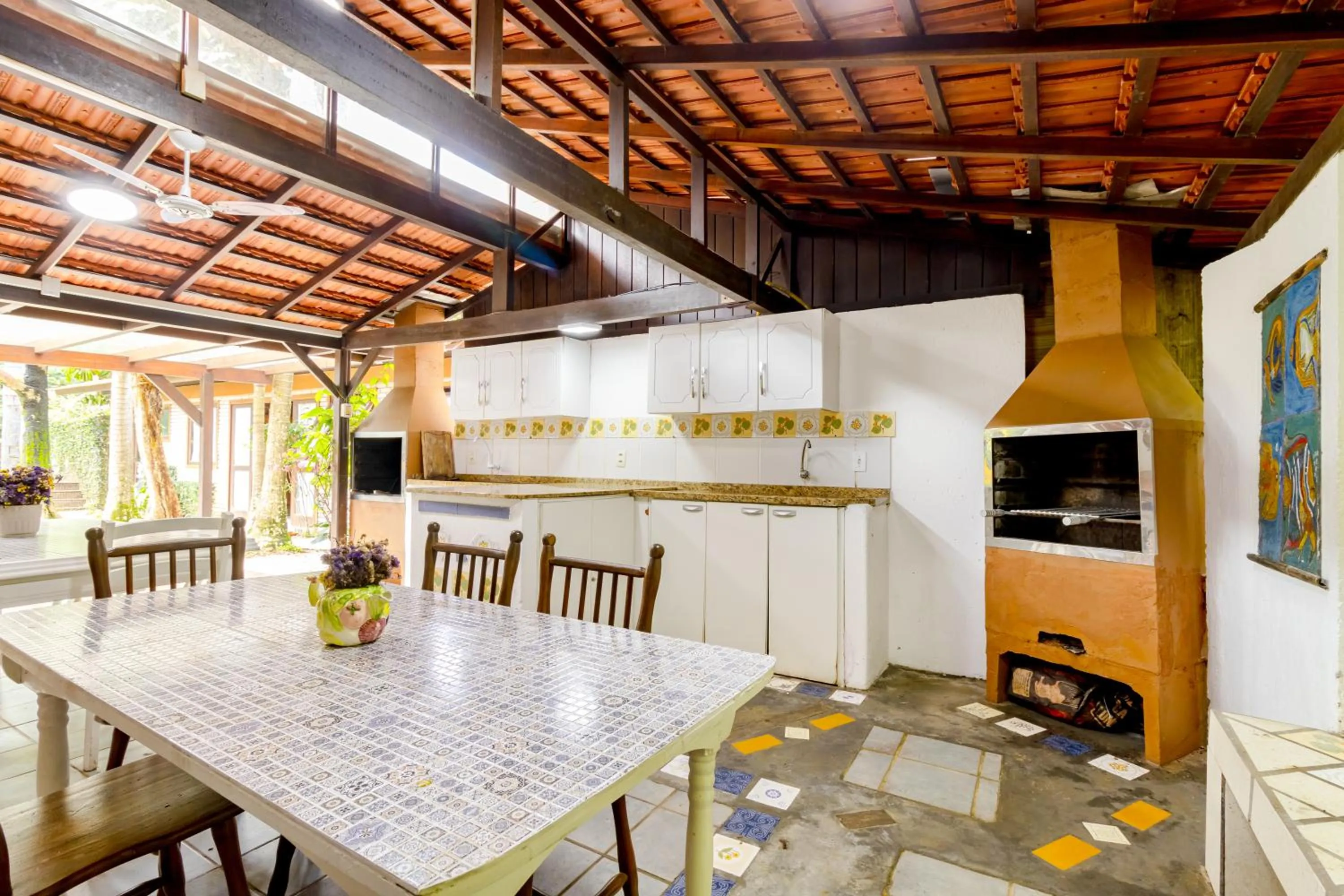 Patio in Pousada Don Pablo