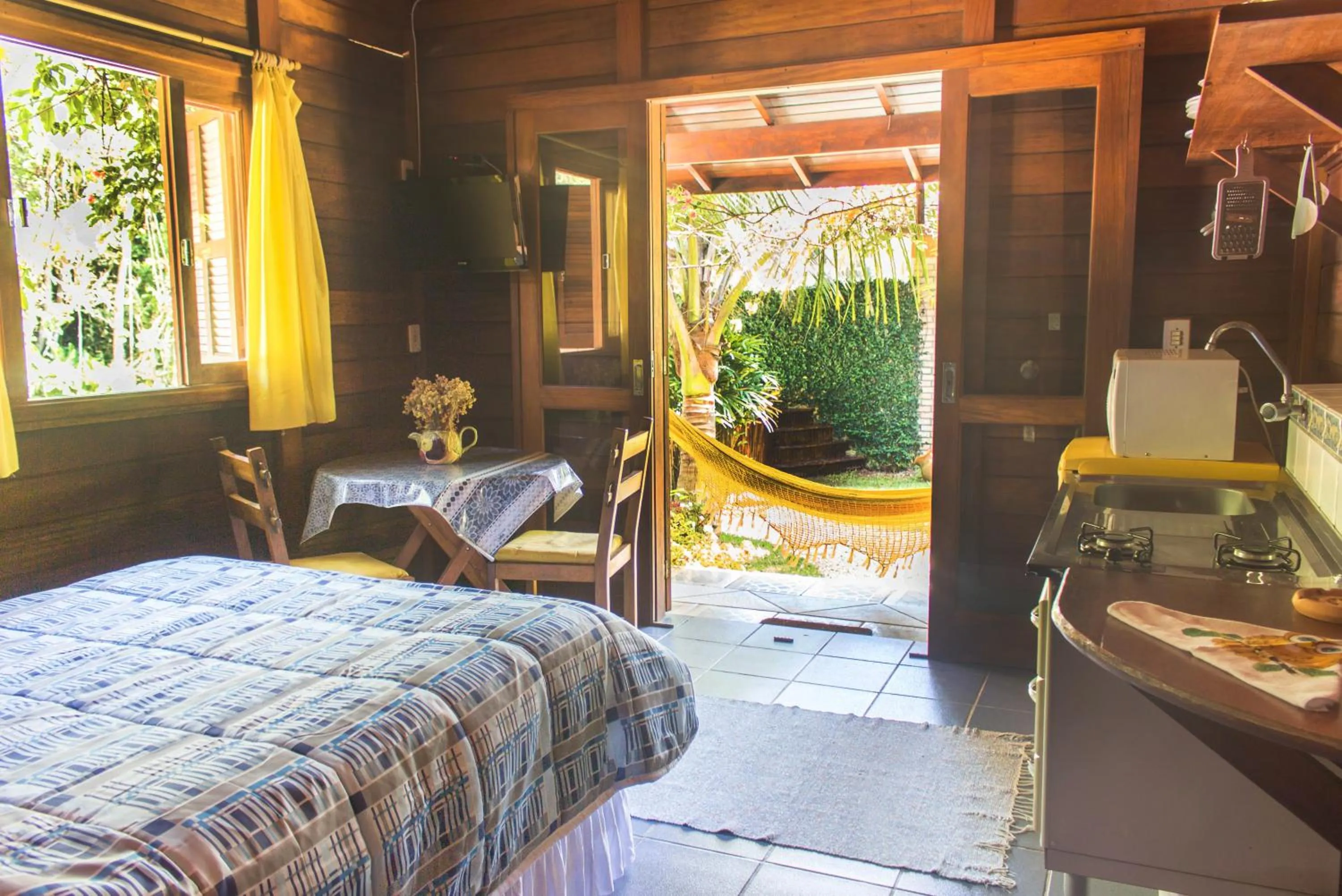 Patio, Bed in Pousada Don Pablo