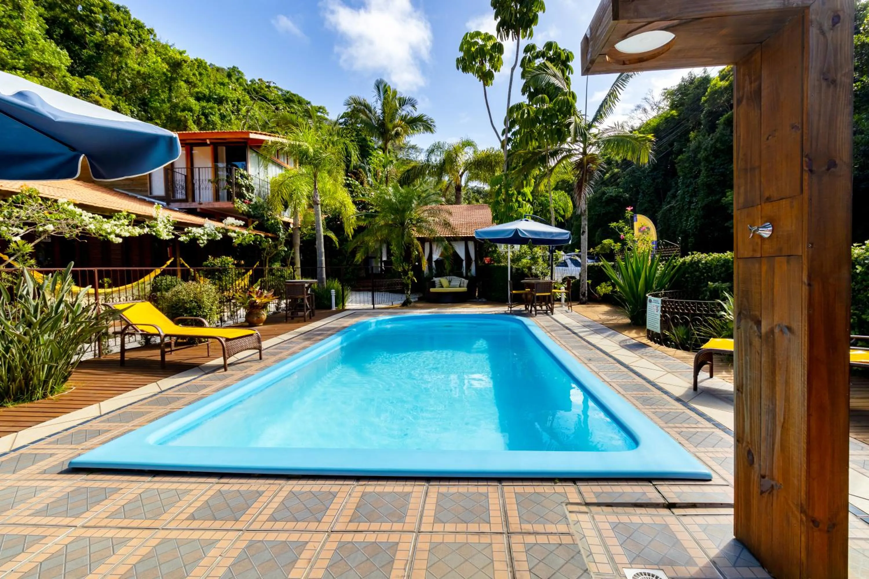 Swimming pool in Pousada Don Pablo