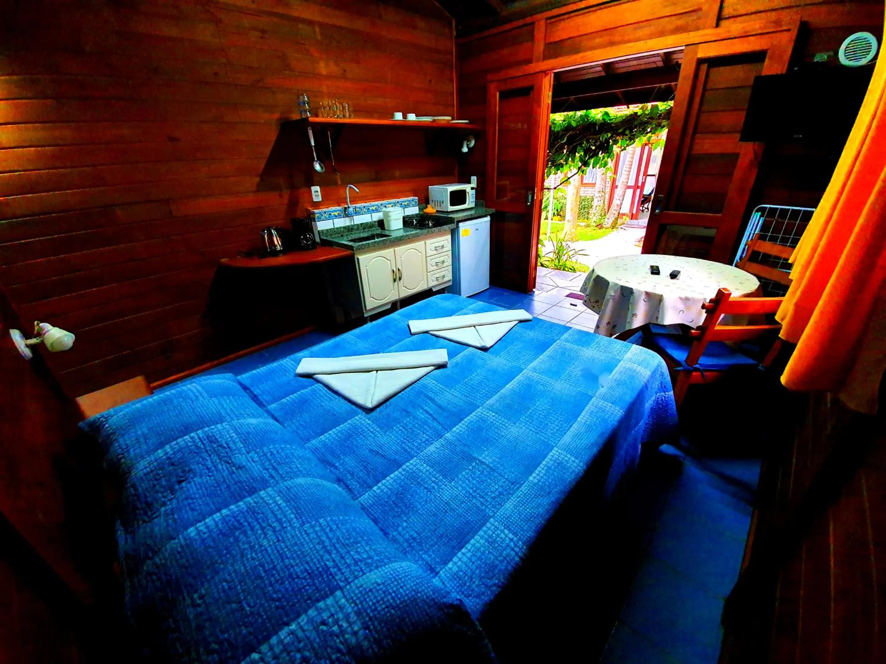 Bed in Pousada Don Pablo