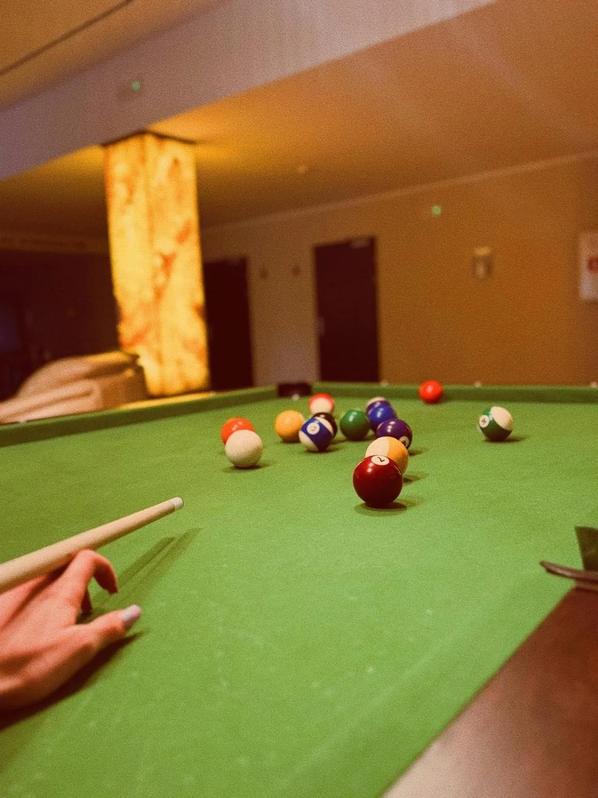 Billiard in Hotel Borowiecki