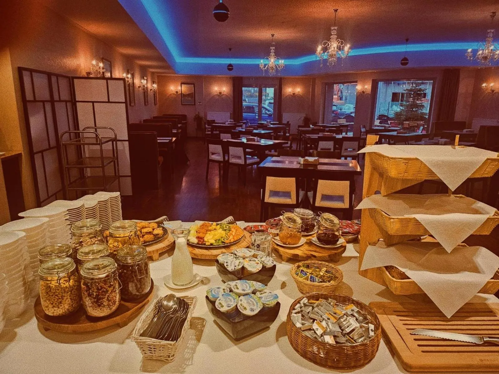 Restaurant/places to eat in Hotel Borowiecki