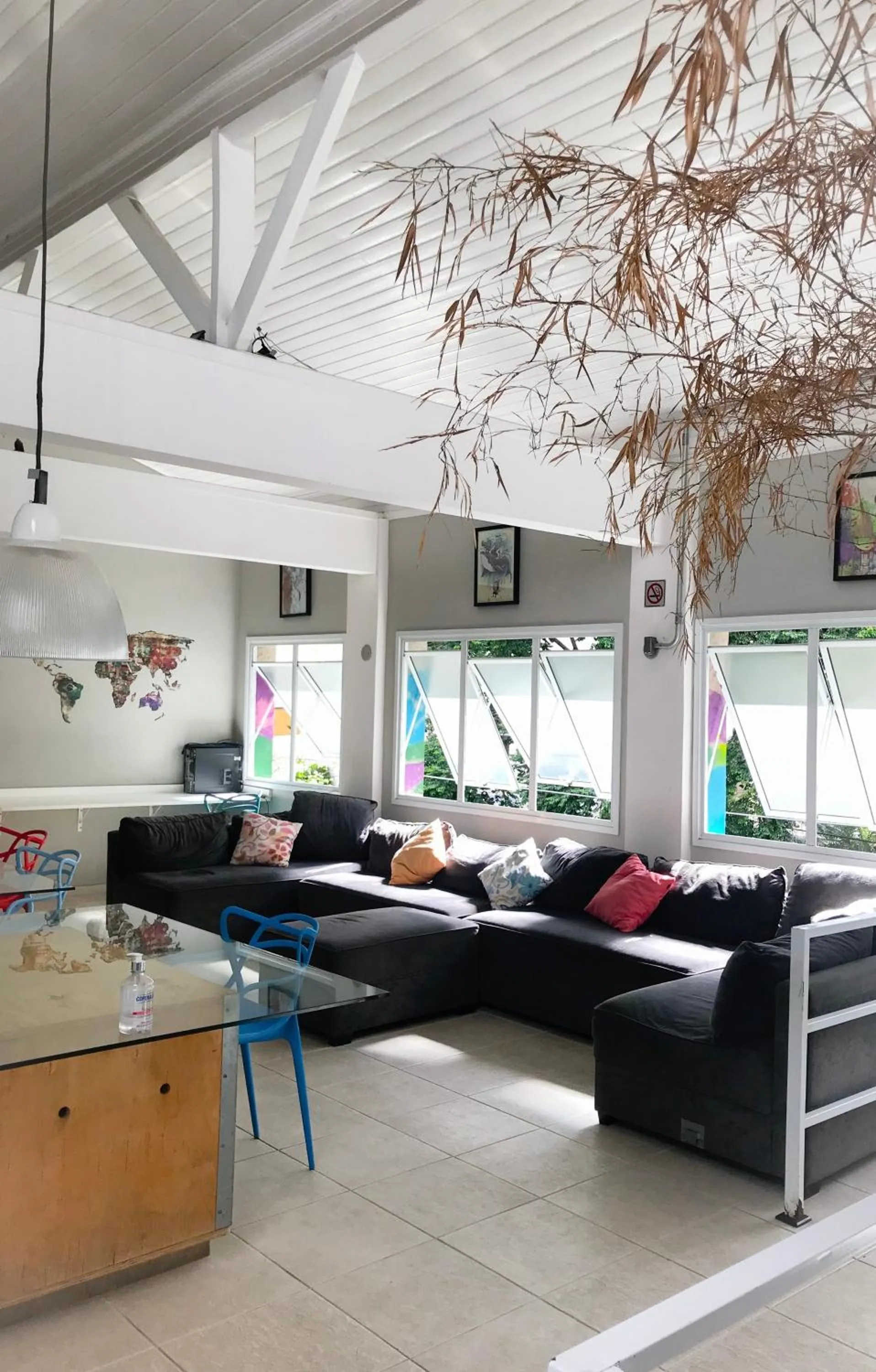 Living room in Viva Hostel Design