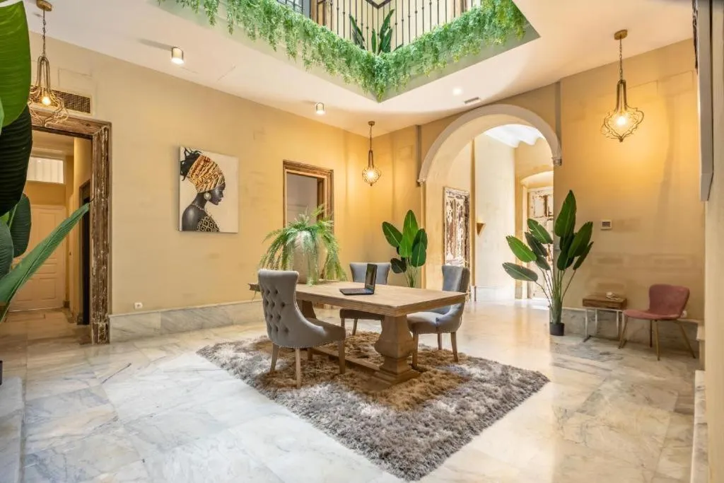 Patio in Catedral Suites Jerez