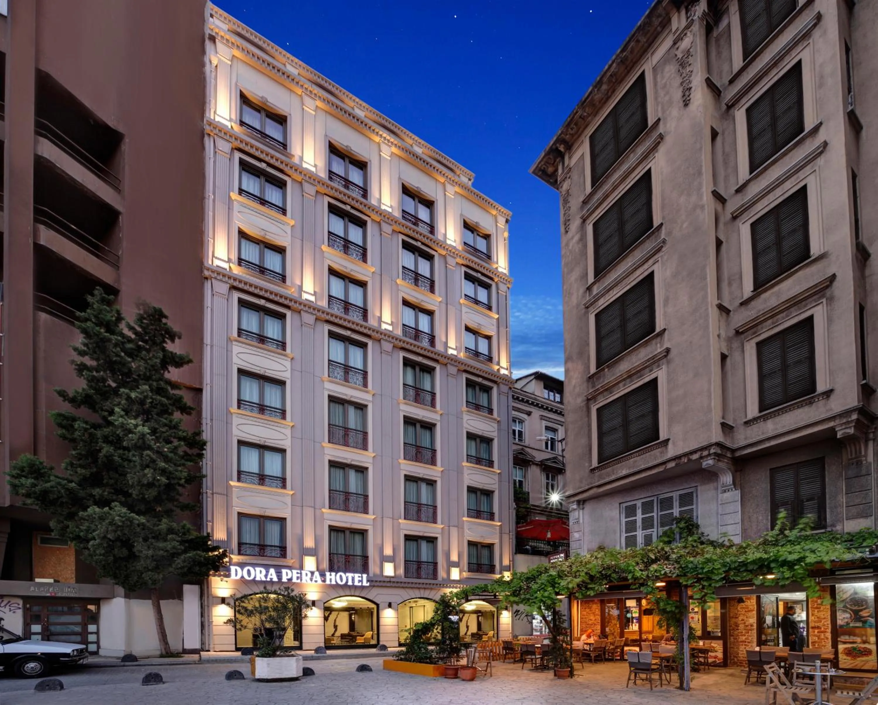 Property building in Dora Pera Hotel