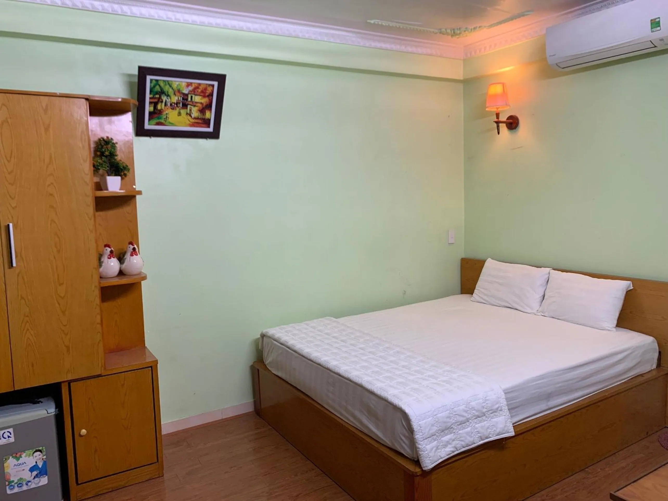 Bed in Dong Duong Hotel