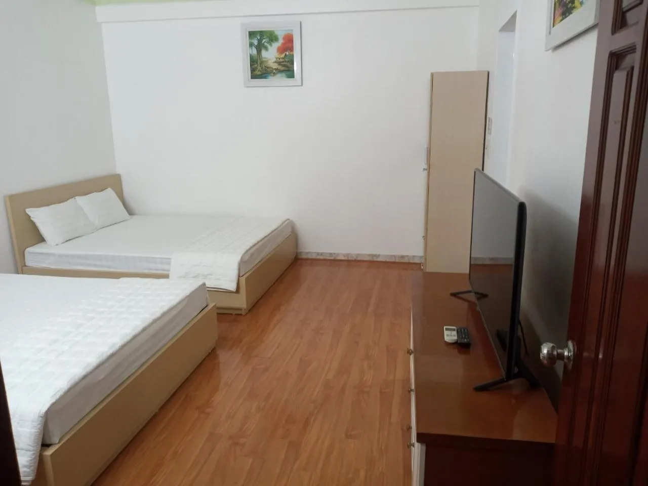 Bed in Dong Duong Hotel