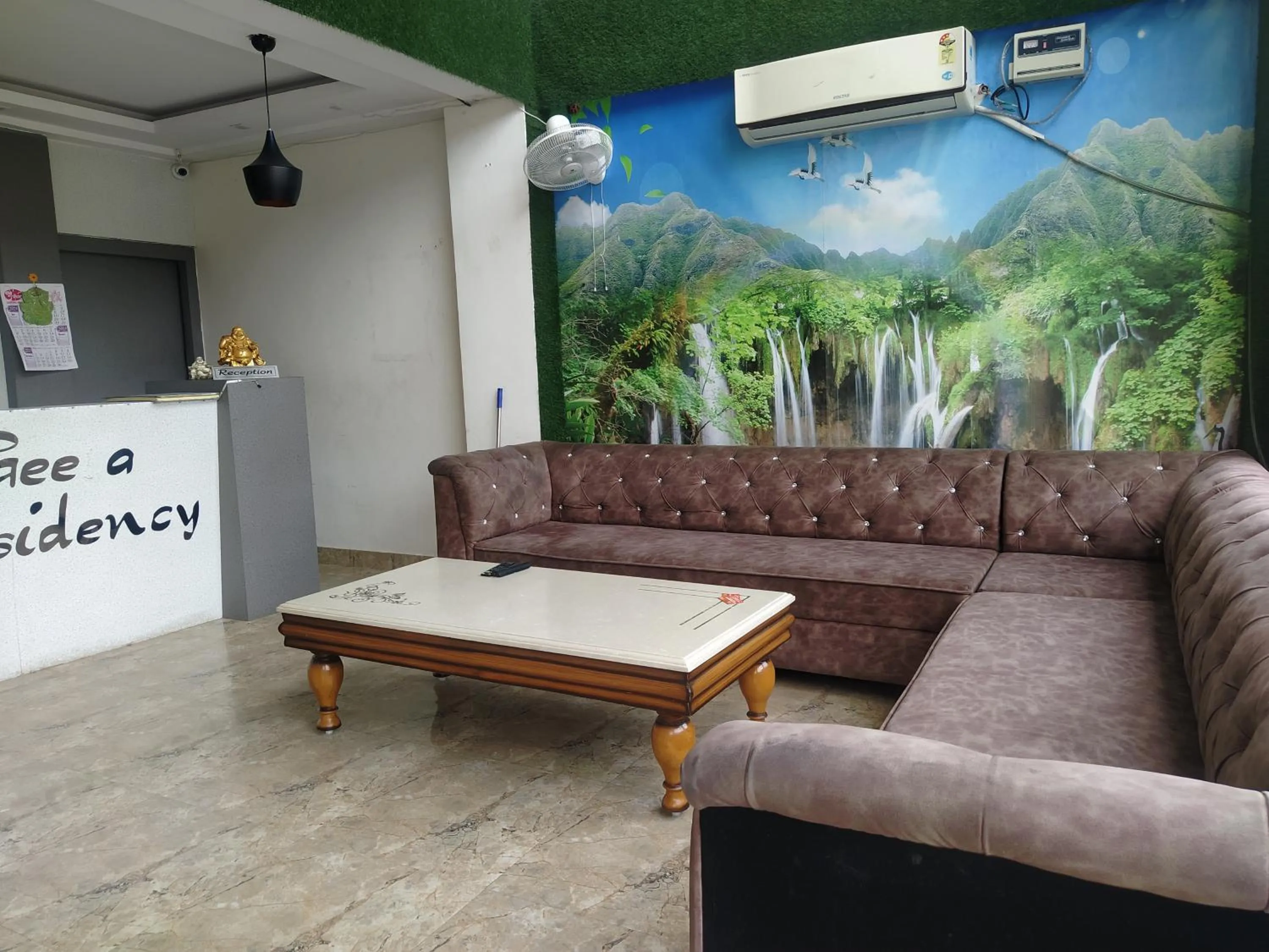 Lobby or reception in Hotel Geeta Residency Haridwar