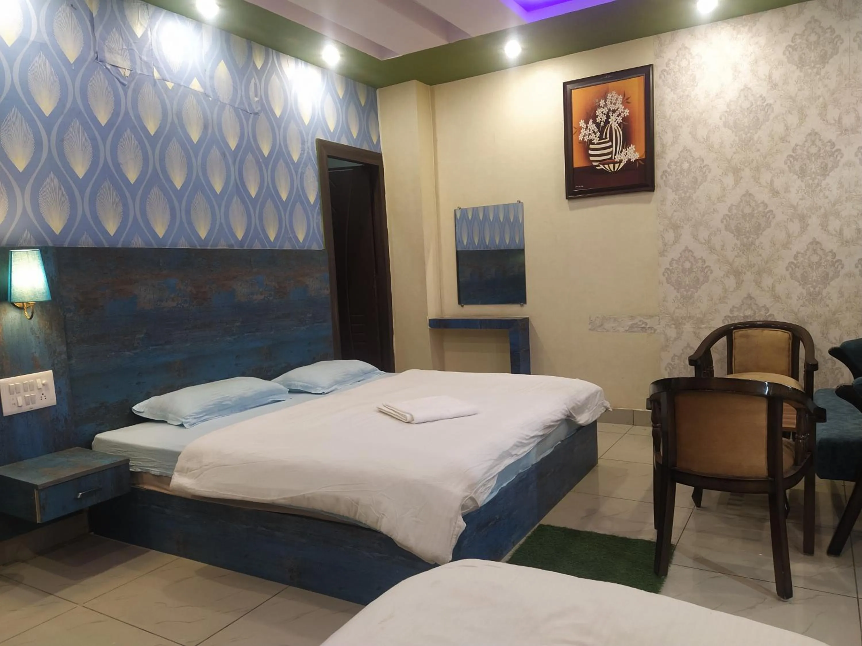 Bedroom, Bed in Hotel Geeta Residency Haridwar