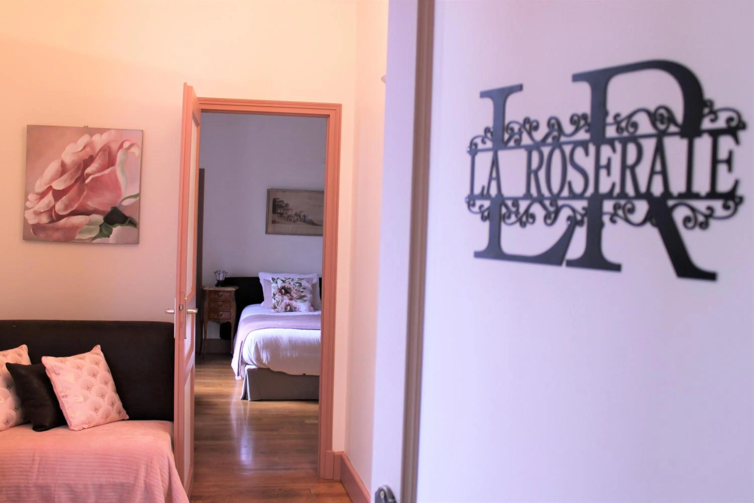 Bedroom, Bed in Chambre d'hôtes "Au bord de Loire"