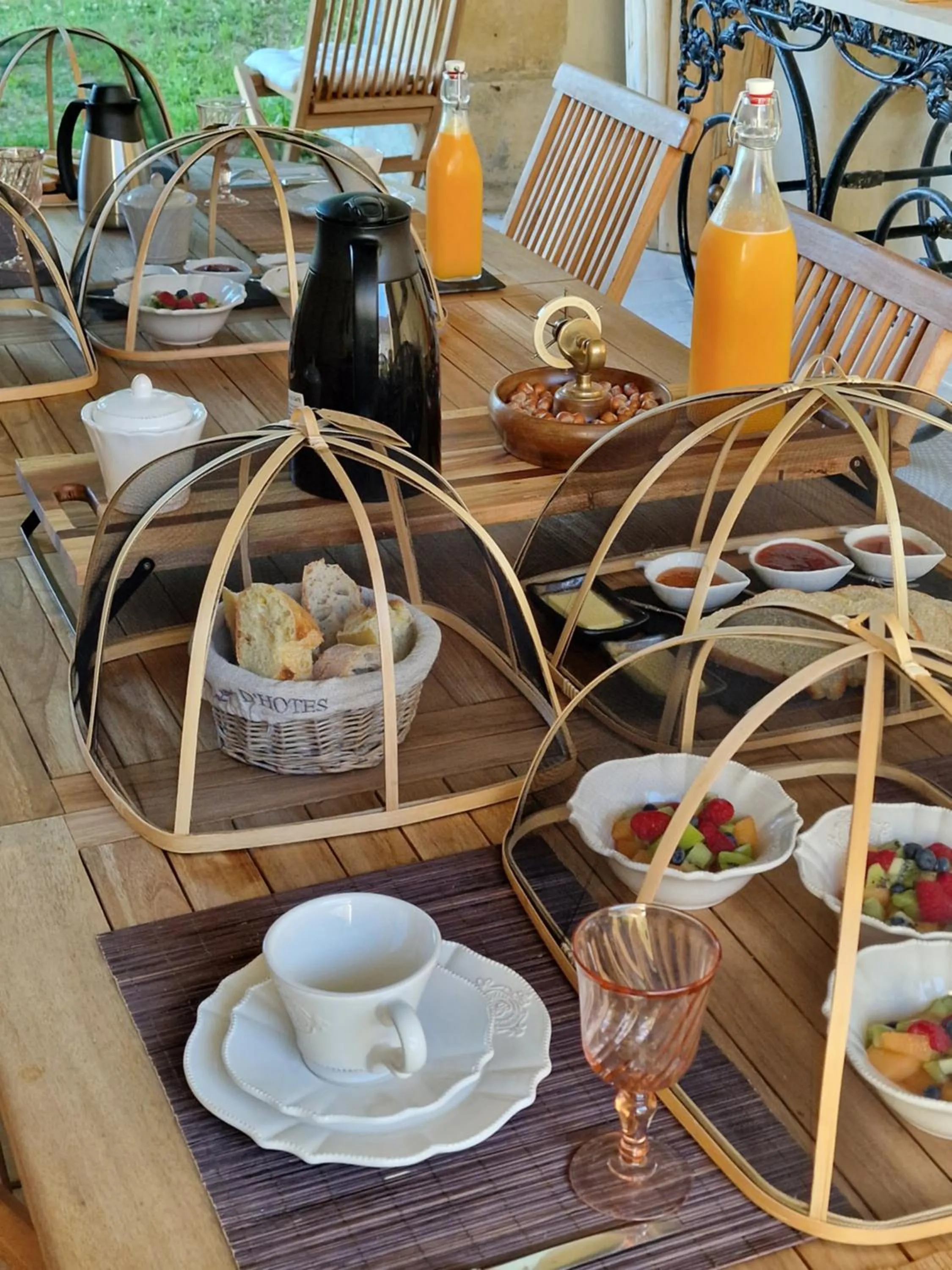 Patio in Chambre d'hôtes "Au bord de Loire"