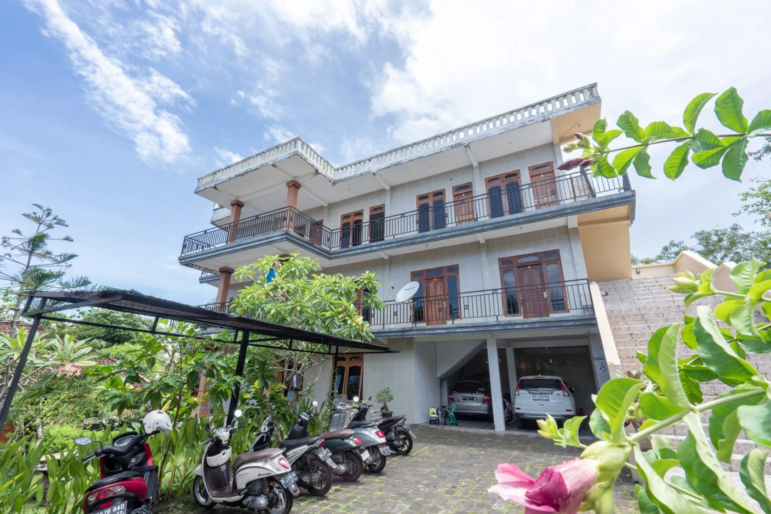 Property building in SDK Homestay Uluwatu