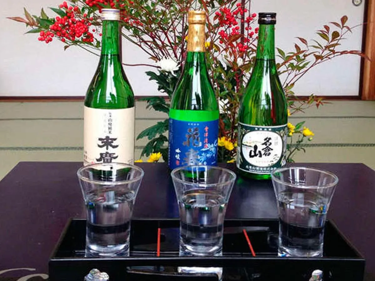 Food and drinks in Ashinomaki Prince Hotel