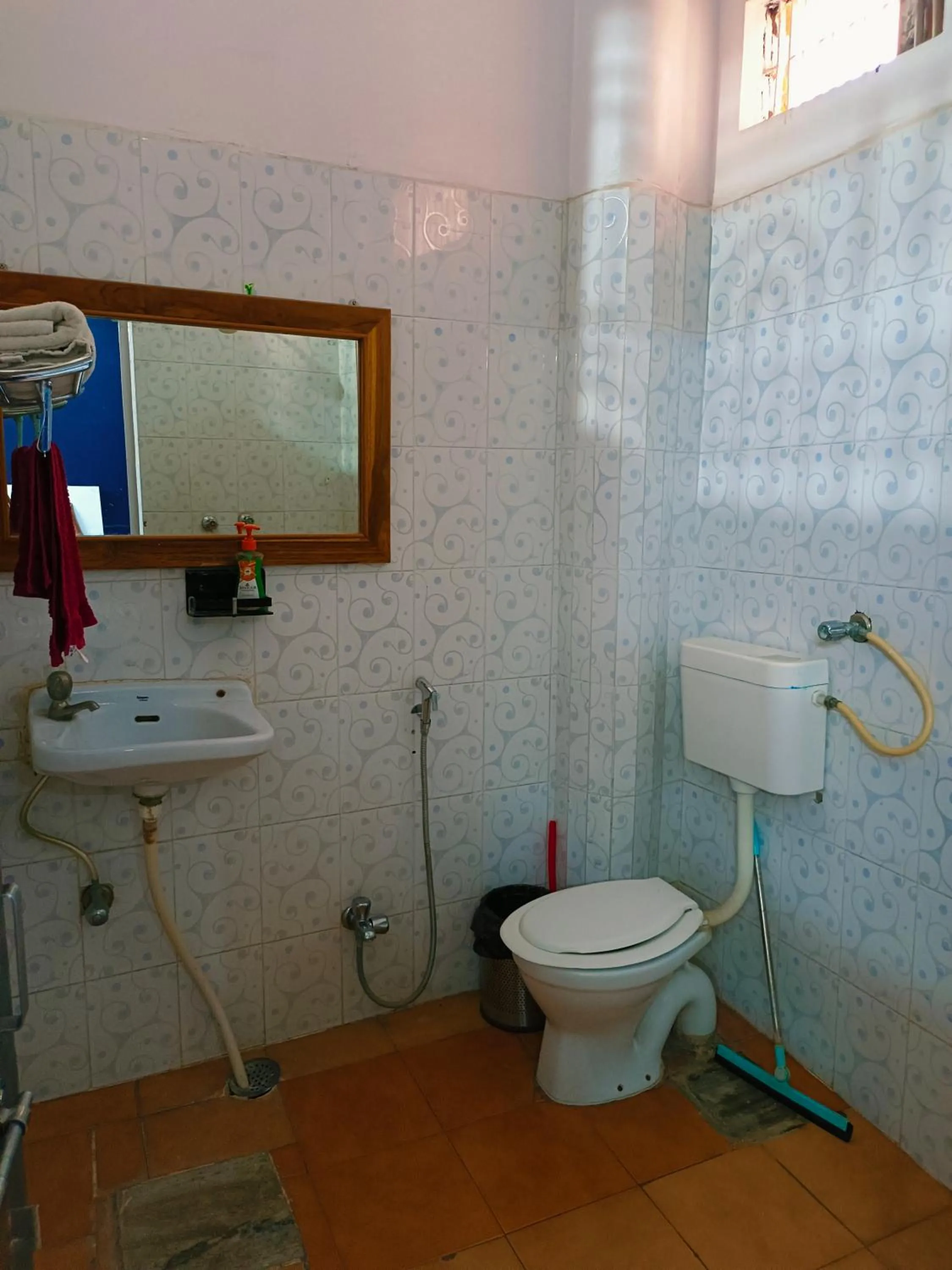 Toilet in Baba Guest House