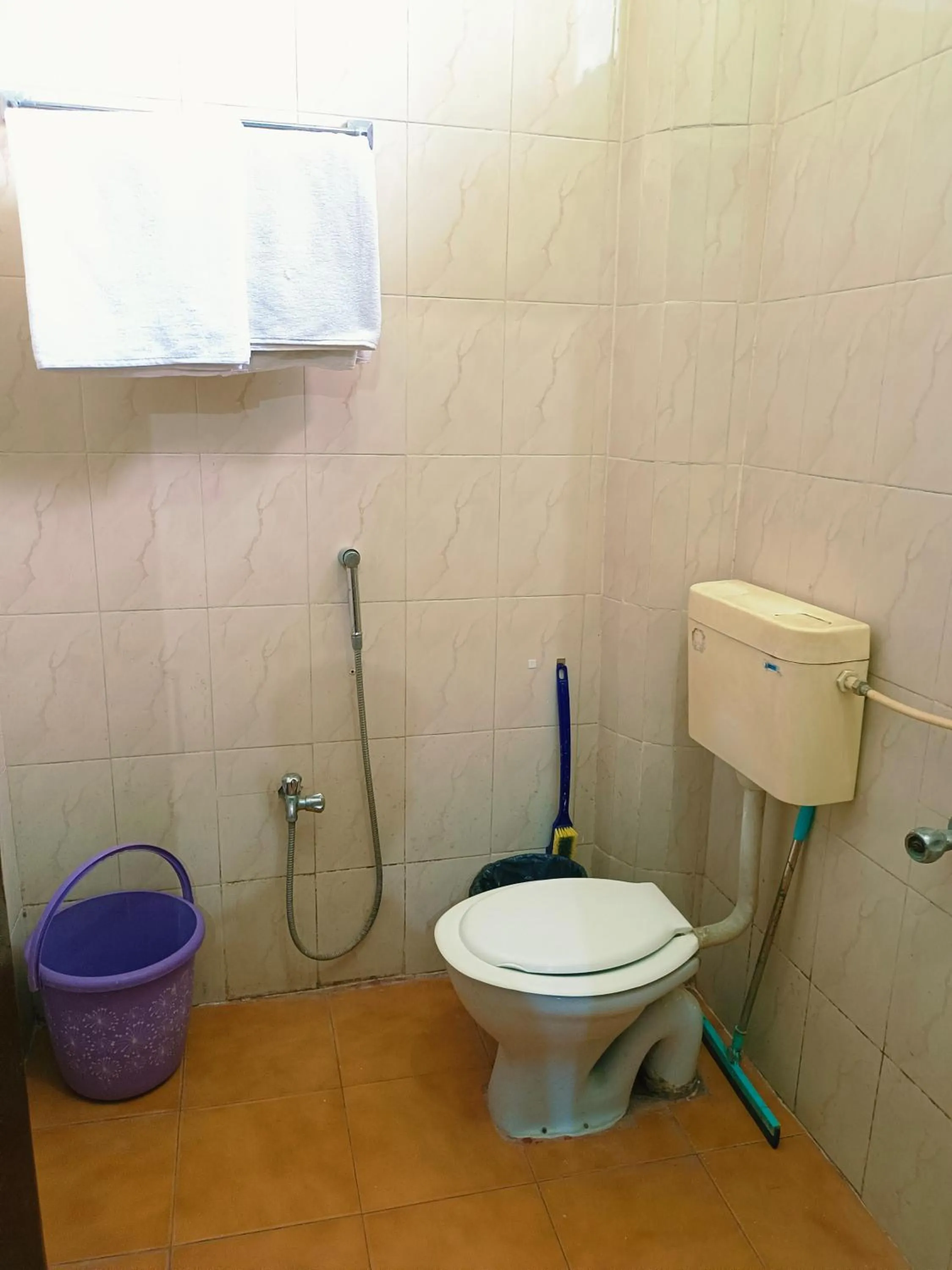Toilet in Baba Guest House
