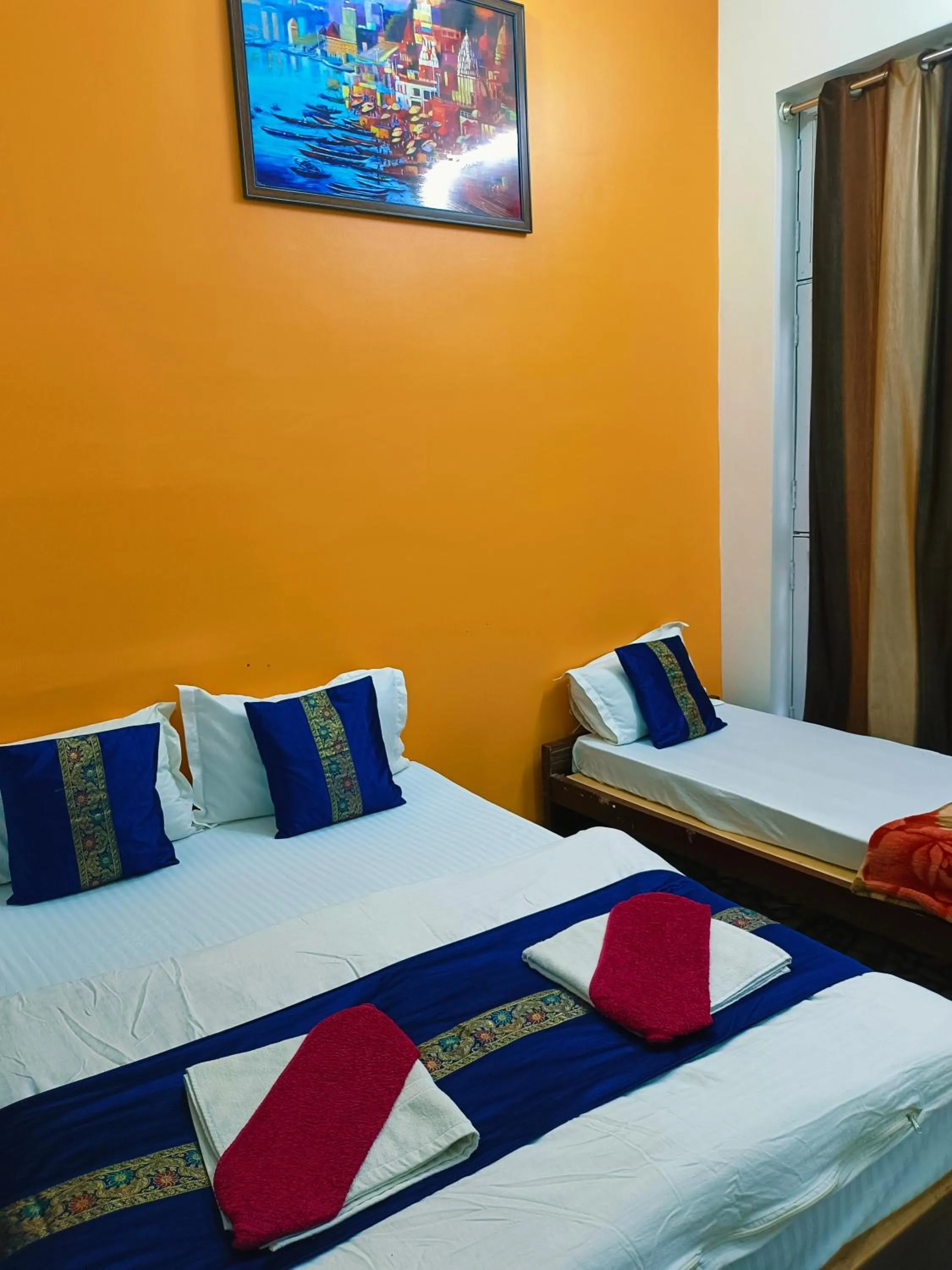 Bedroom, Bed in Baba Guest House