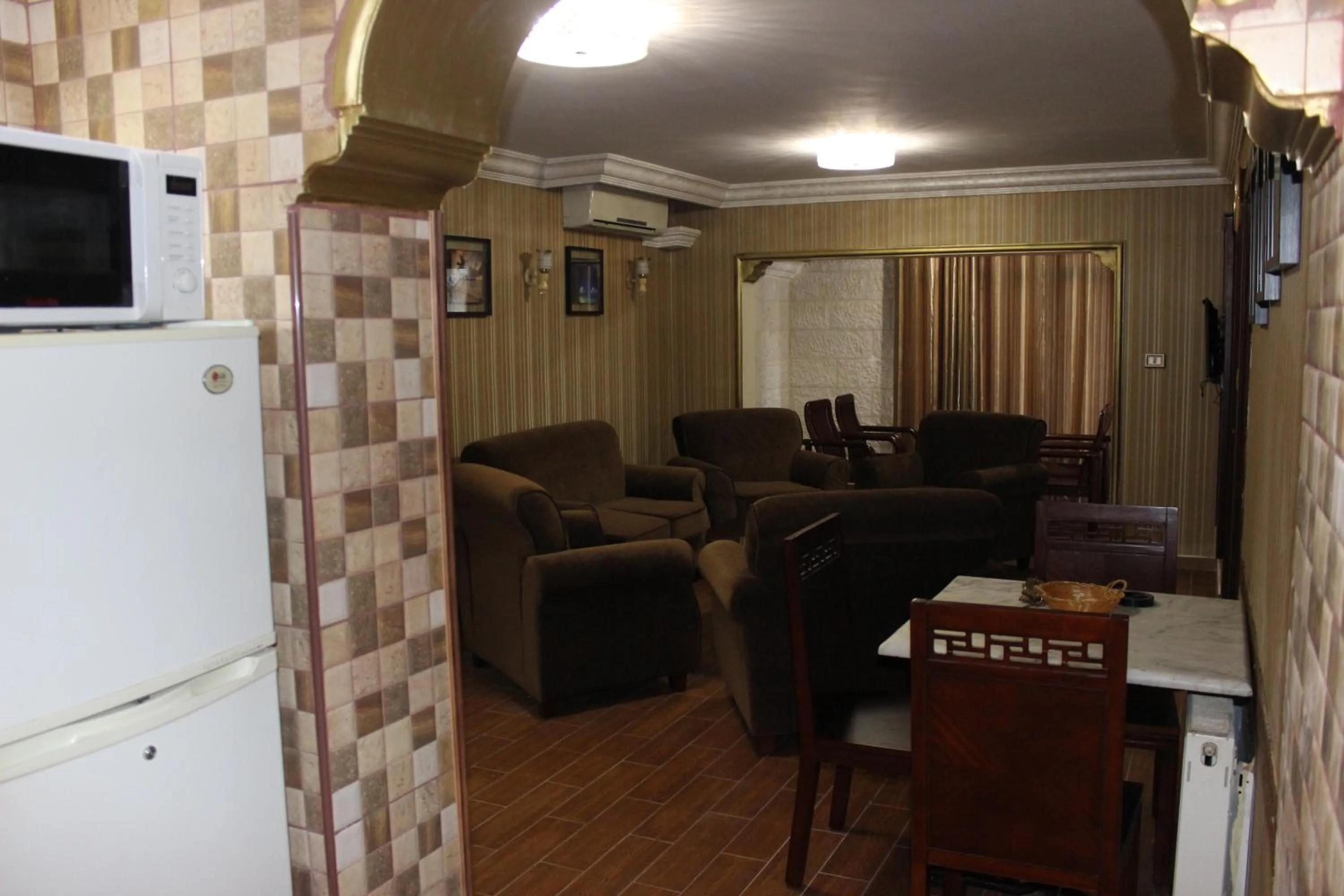 Seating area in Rana Palace