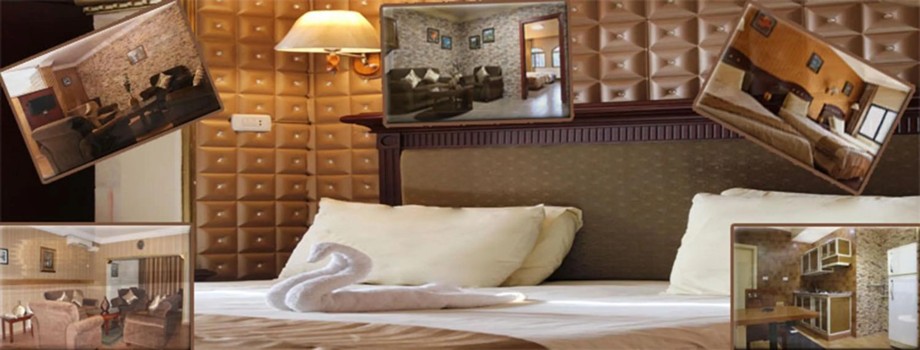 Decorative detail, Bed in Rana Palace