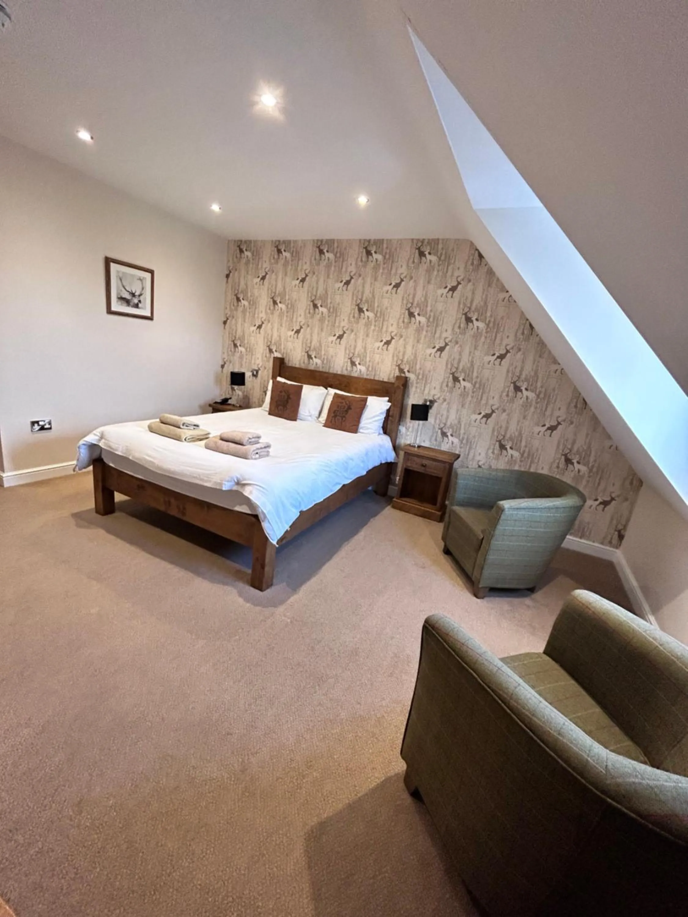 Bed in The White Hart Inn