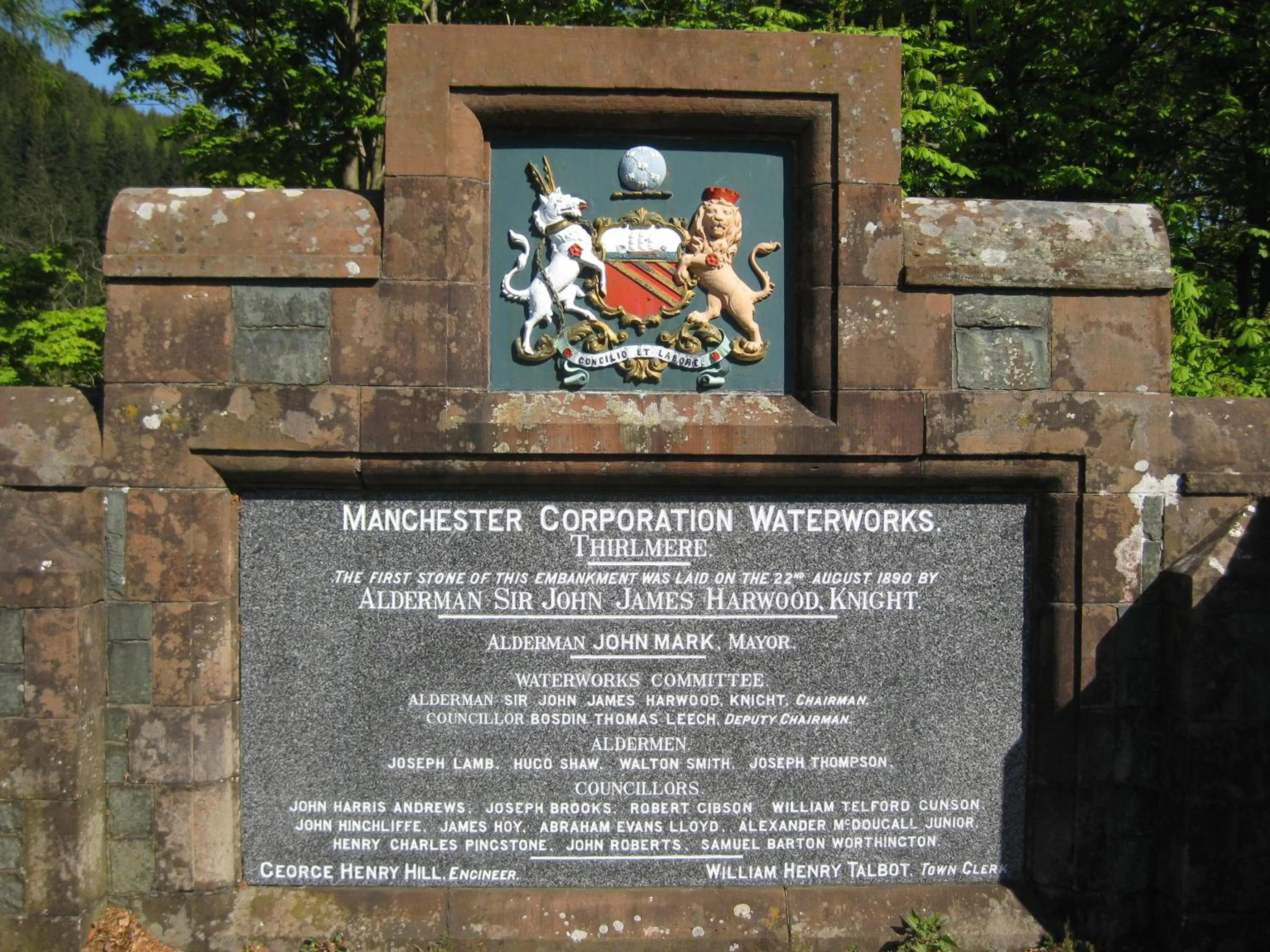 Nearby landmark in Barn-Gill House