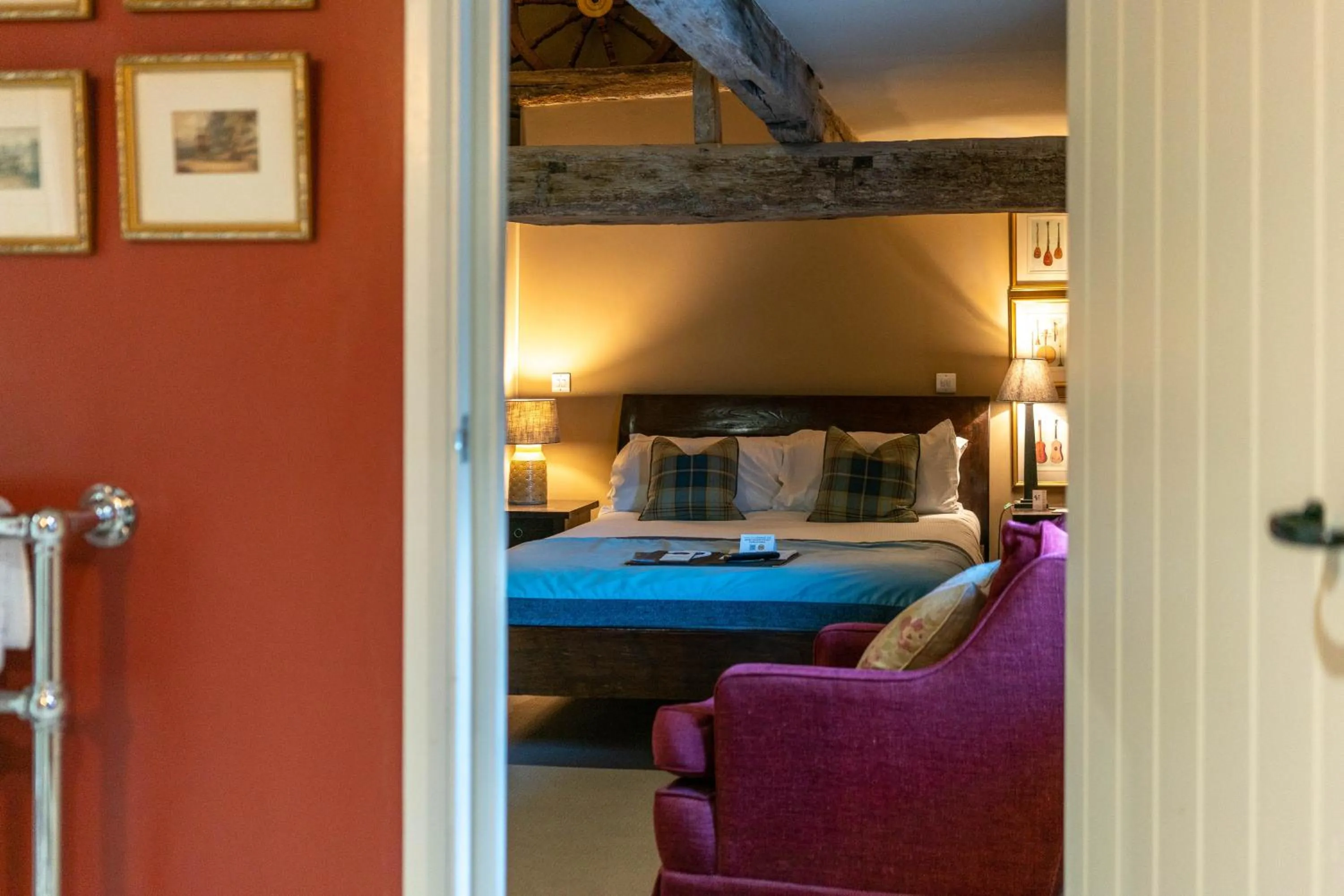 Bed in The Anchor Inn