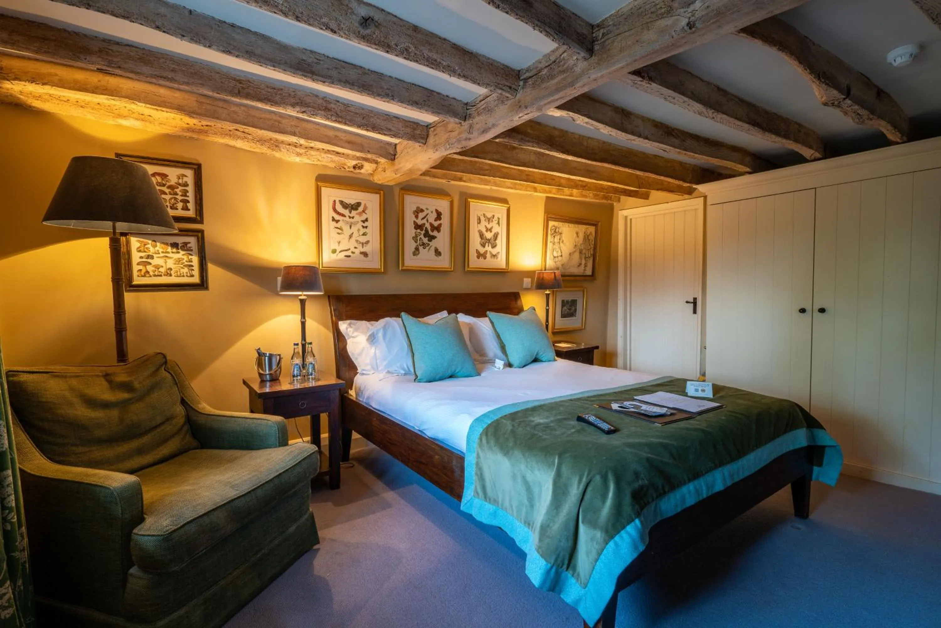 Bed in The Anchor Inn