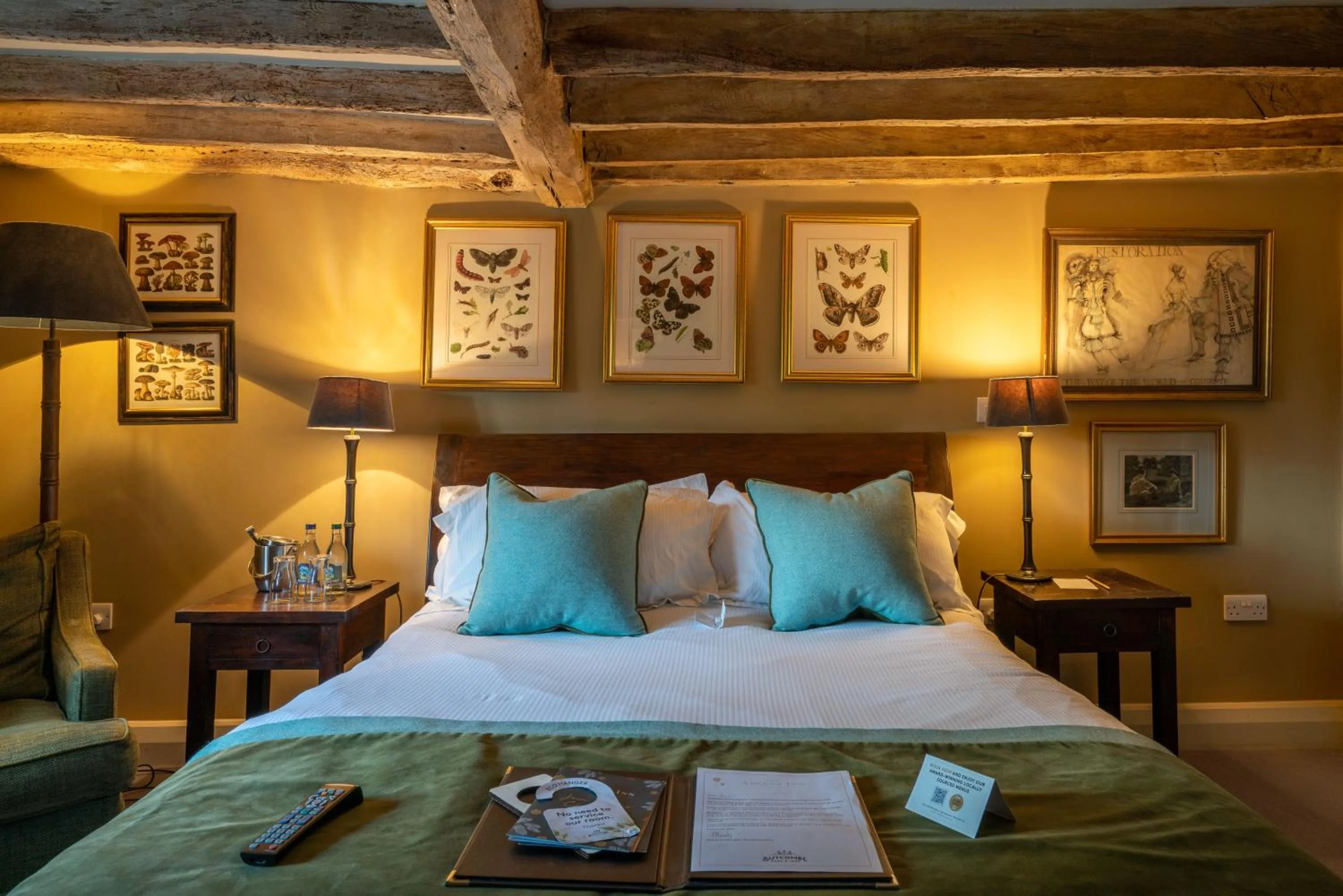 Bed in The Anchor Inn