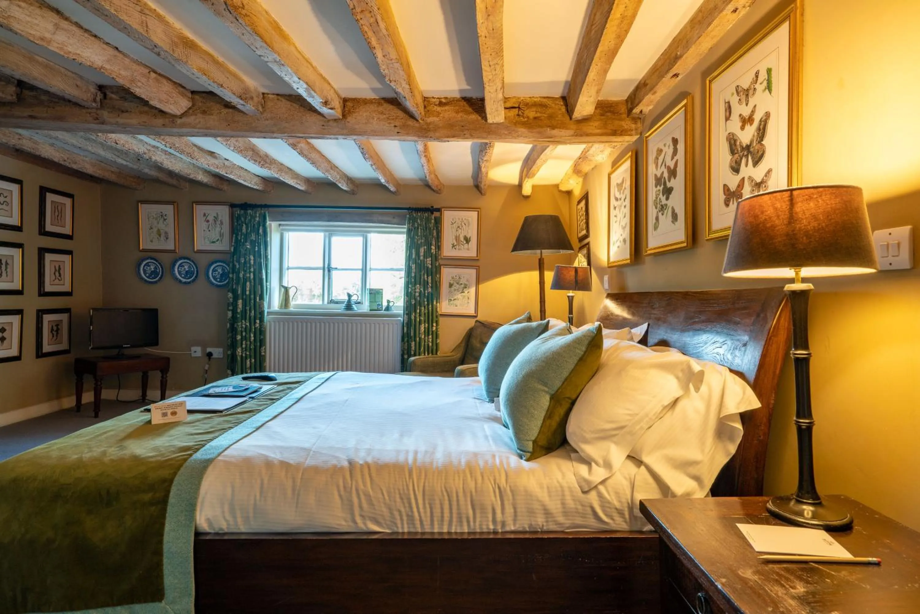 Bed in The Anchor Inn